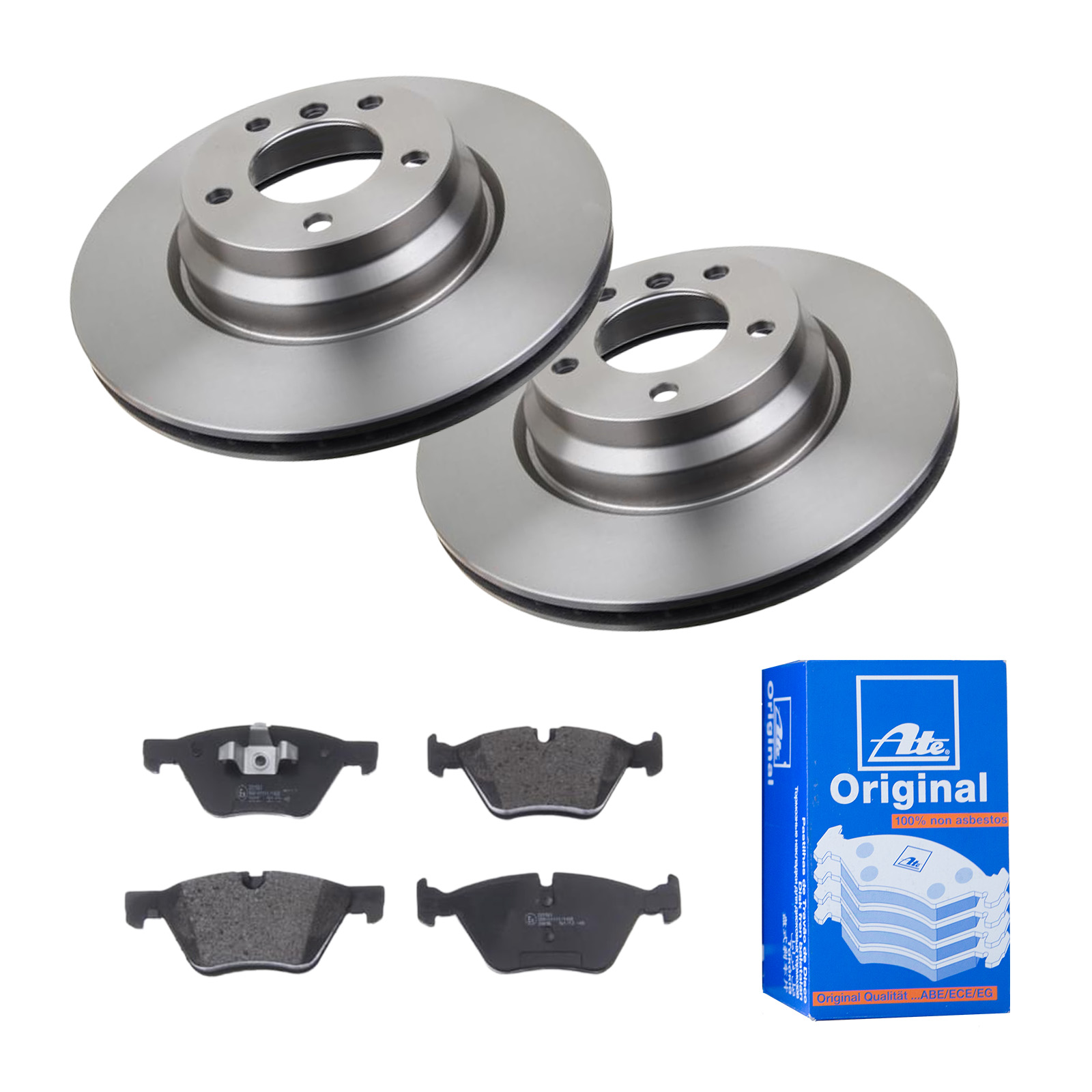 ATE Bremsesæt, skivebremser 142022747 foraksel ventileret 330mm 24mm for BMW