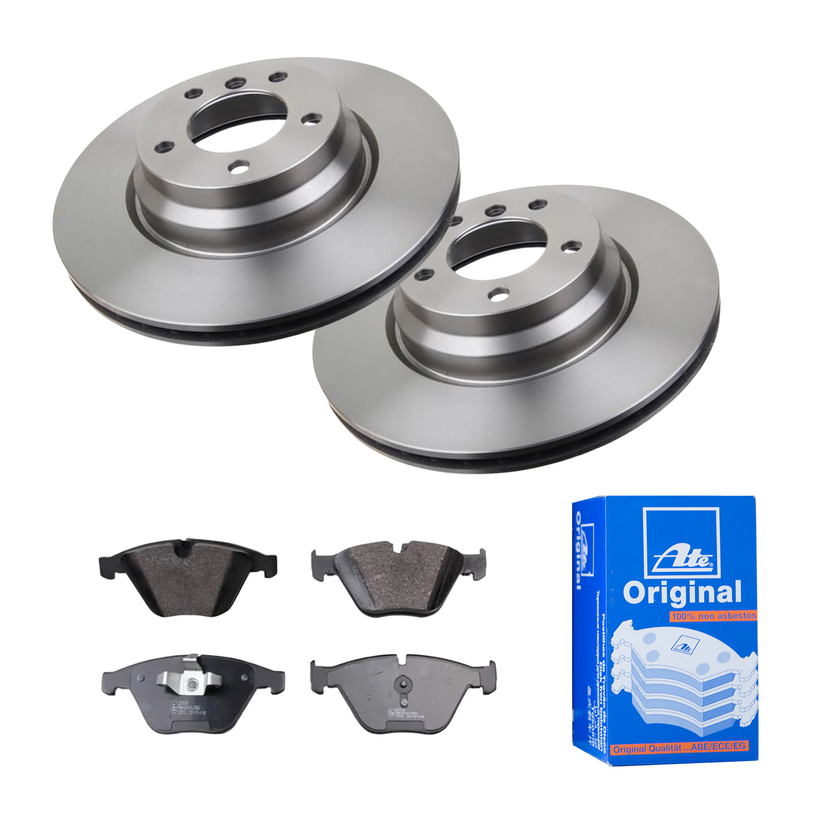 ATE Bremsesæt, skivebremser 142022750 foraksel ventileret 330mm 24mm for BMW