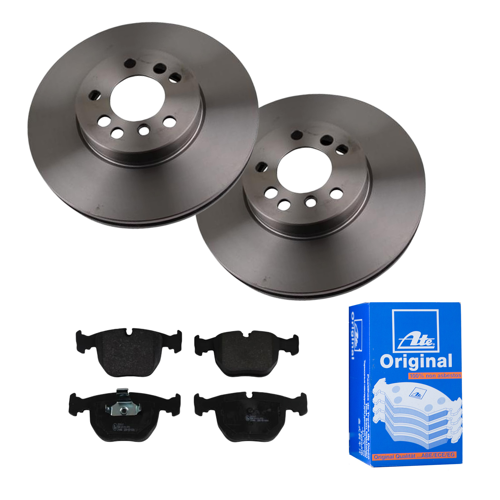 ATE Bremsesæt, skivebremser 142022787 foraksel ventileret 332mm 29mm for BMW