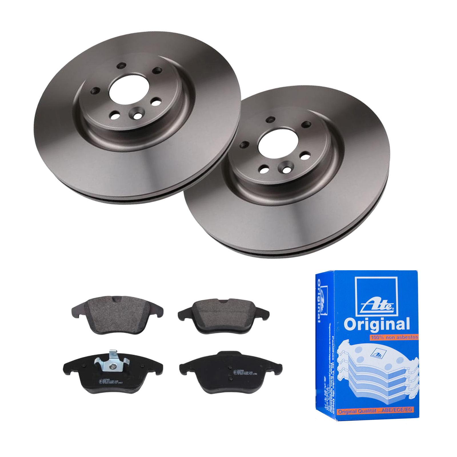 ATE Bremsesæt, skivebremser 142042521 foraksel ventileret 336mm 28mm for FORD VOLVO LAND ROVER