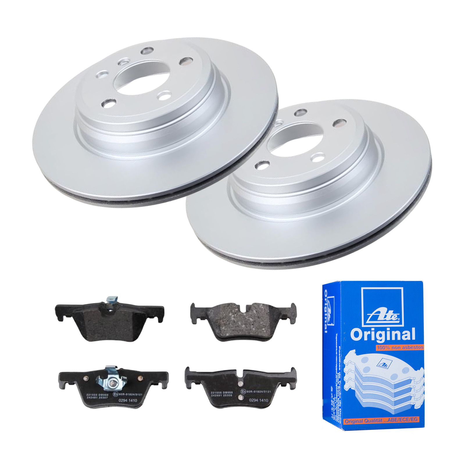 ATE Bremsesæt, skivebremser ijf141dph7 bagaksel ventileret 330mm 20mm for BMW