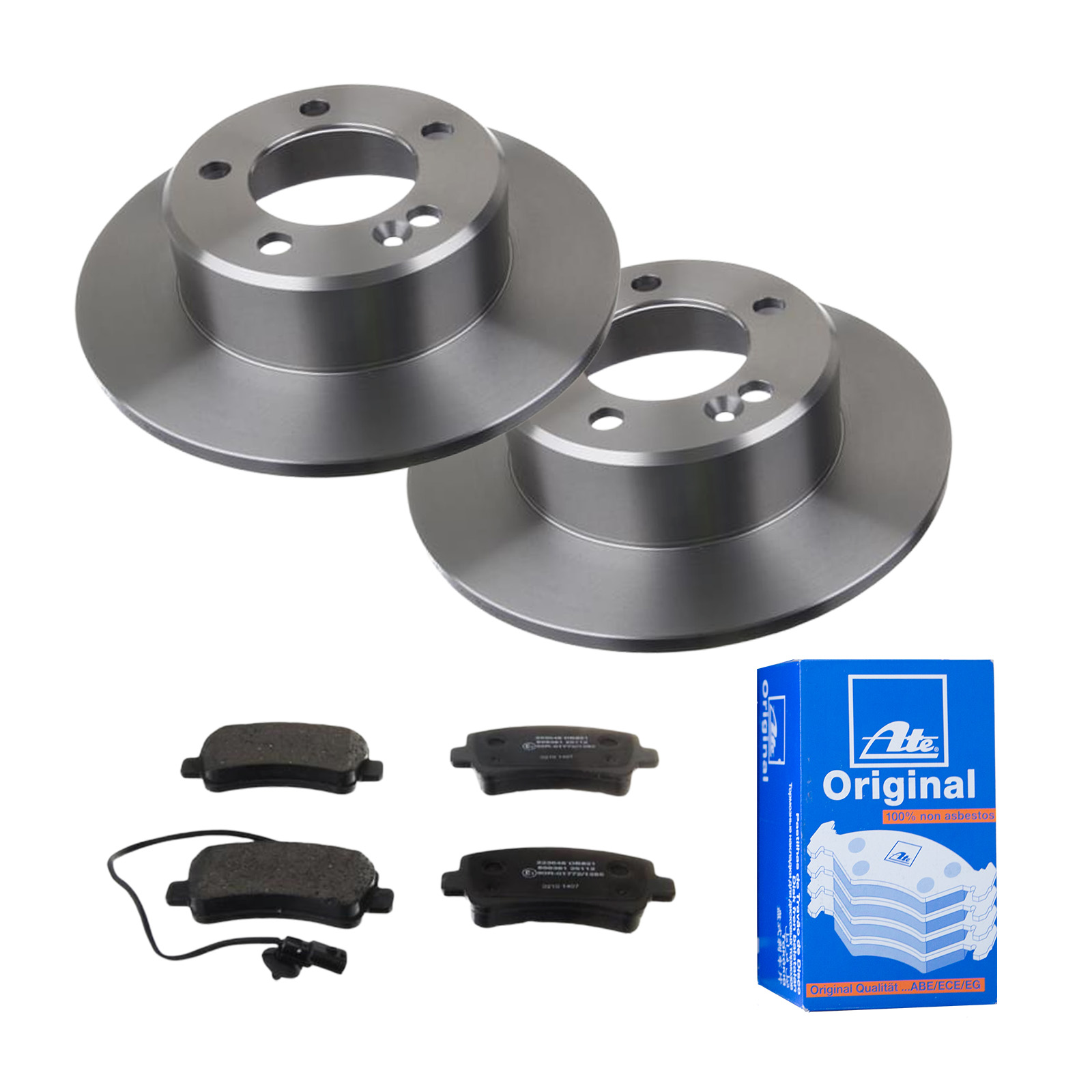 ATE Bremsesæt, skivebremser ijf141dxa1 bagaksel fuld 305mm 12mm for VAUXHALL OPEL RENAULT NISSAN