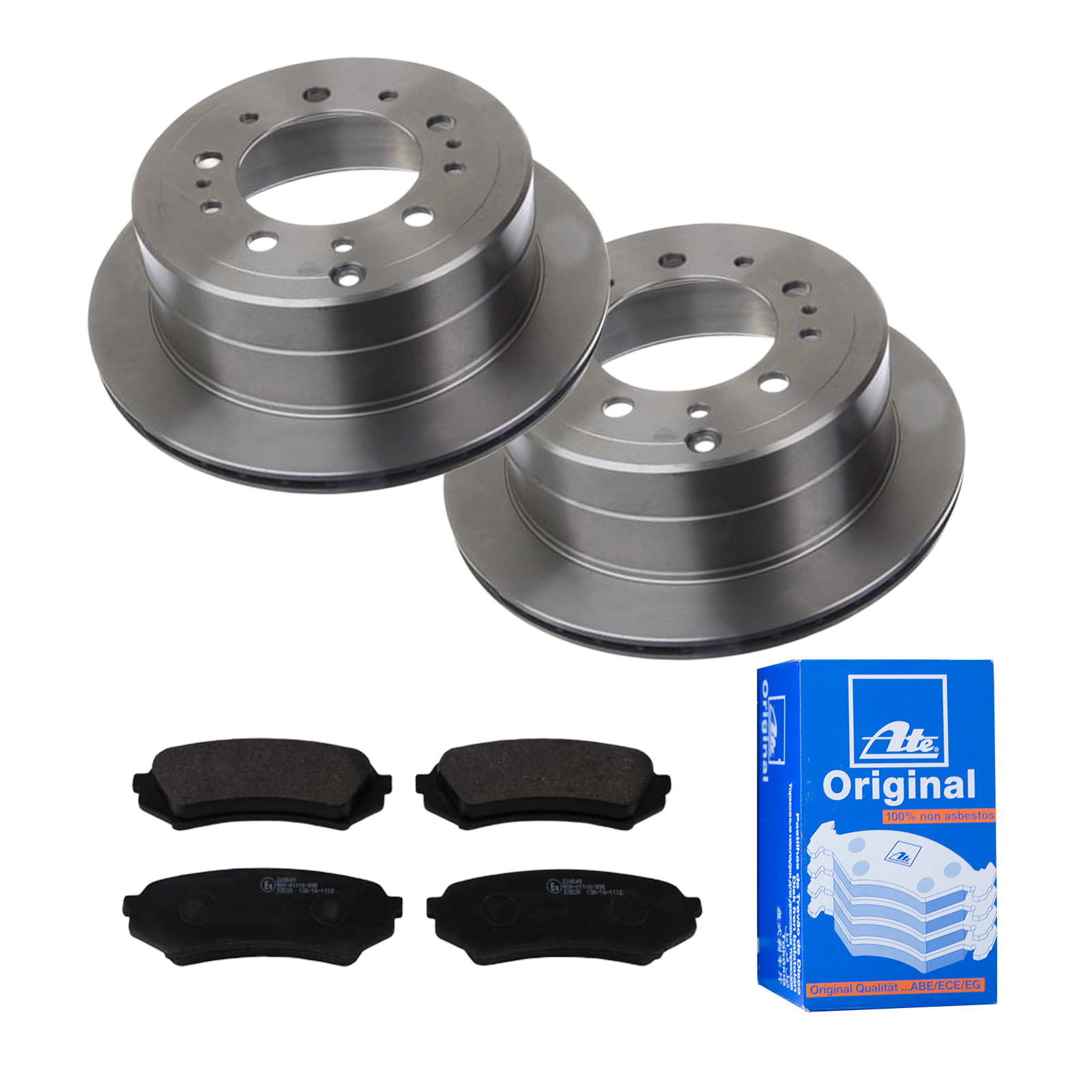 ATE Bremsesæt, skivebremser ijf141eau3 bagaksel ventileret 329mm 18mm for TOYOTA LEXUS