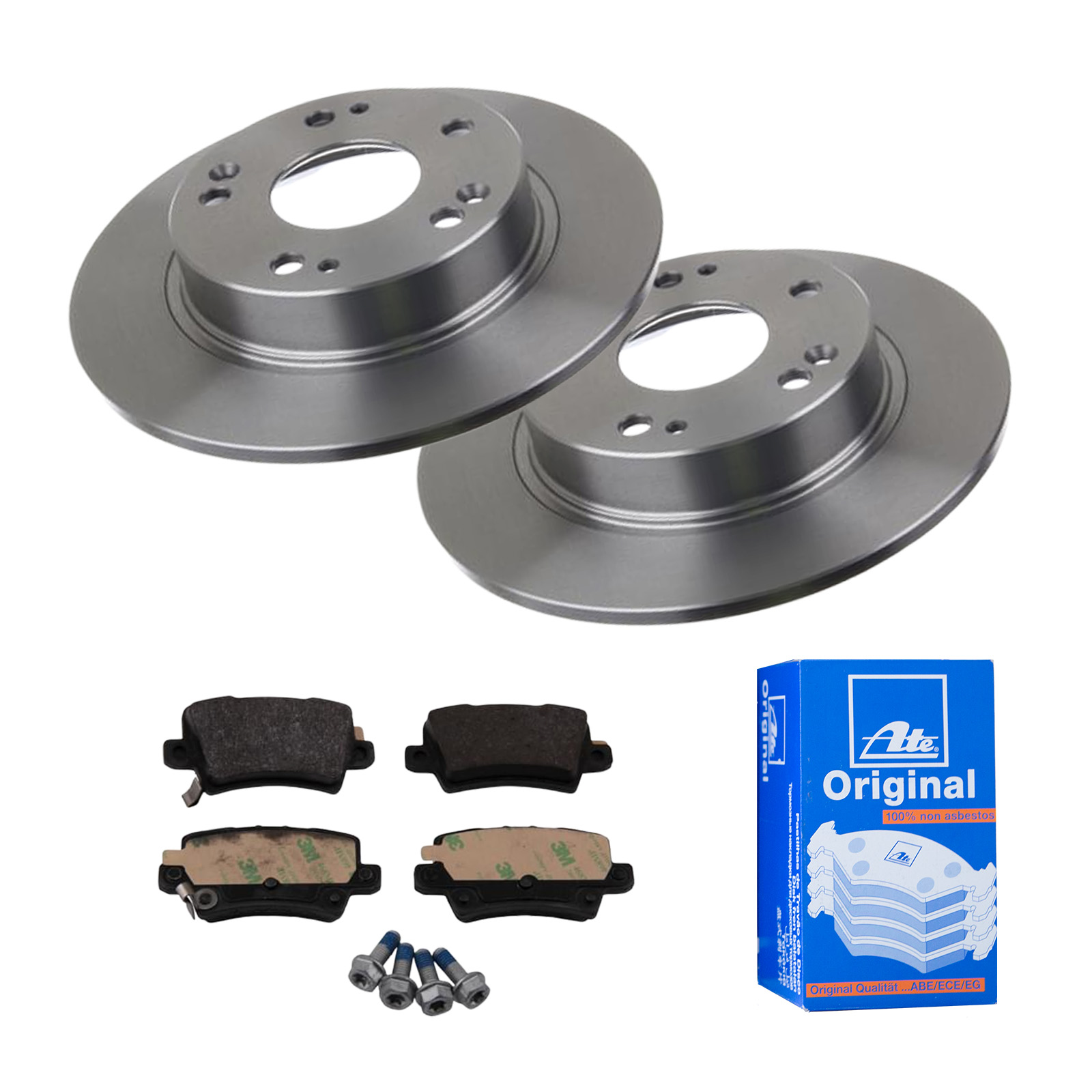 ATE Bremsesæt, skivebremser ijf141g2y2 bagaksel fuld 260mm 9mm for HONDA