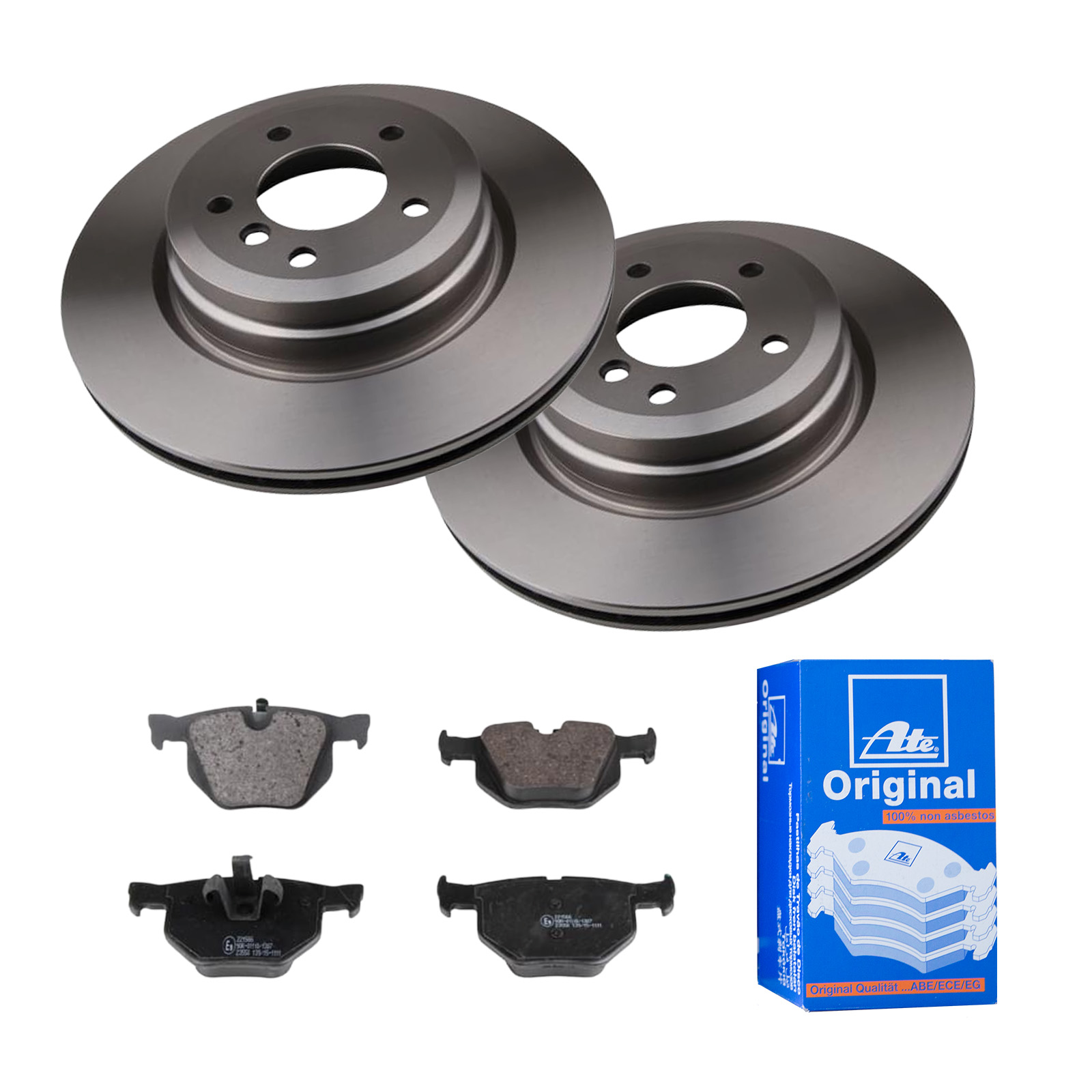 ATE Bremsesæt, skivebremser ijf141gi66 bagaksel ventileret 336mm 22mm for BMW