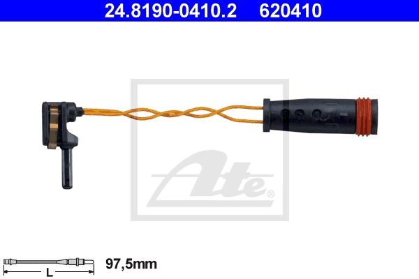ATE Bremsesæt, skivebremser sg00000d68 foraksel fuld 300mm 10mm for MERCEDES-BENZ MAYBACH