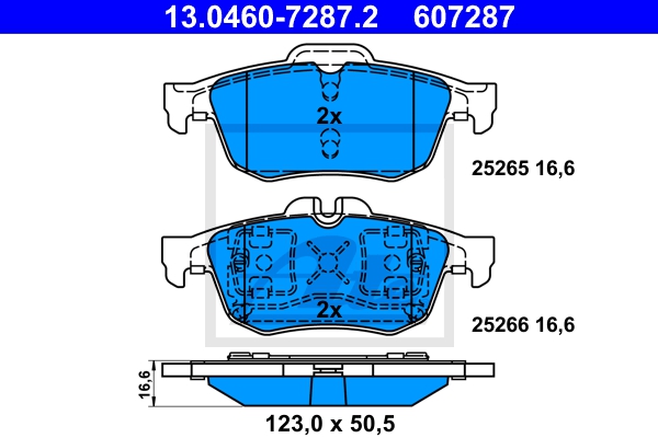 ATE Bremsesæt, skivebremser sg00000ddp foraksel fuld 300mm 11mm for RENAULT
