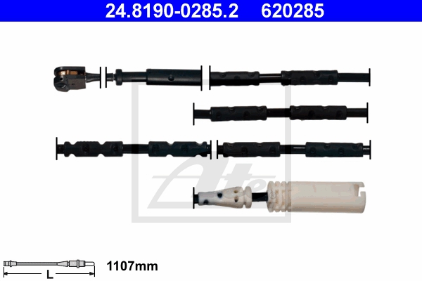 ATE Bremsesæt, skivebremser sg00000drx foraksel ventileret 348mm 22mm for BMW