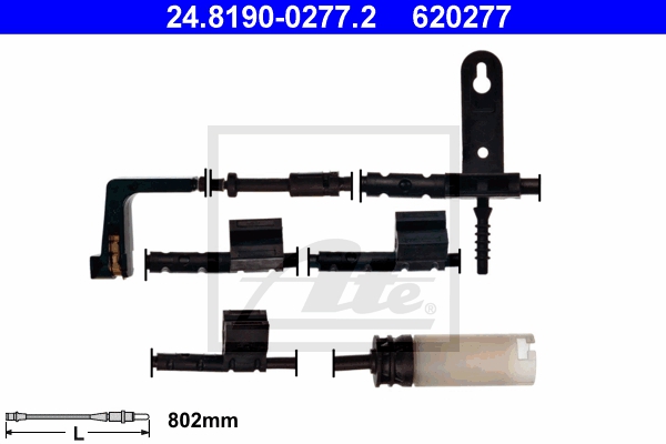 ATE Bremsesæt, skivebremser sg00000dtp bagaksel fuld 259mm 10mm for MINI BMW
