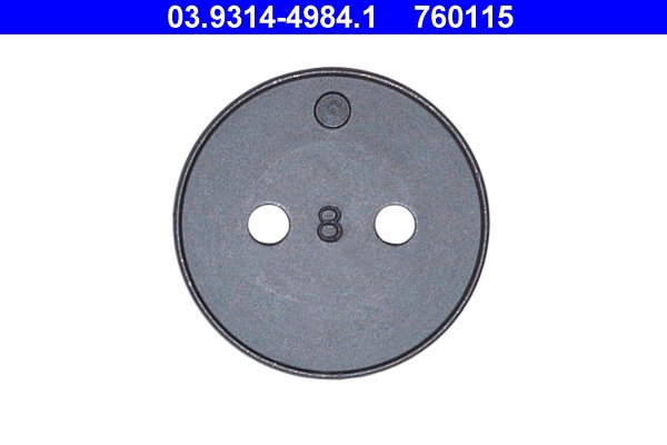 ATE Adapter, bremsekaliberstempel-nulstillingsværktøj 03.9314-4984.1