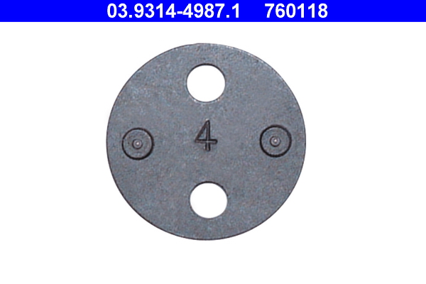 ATE Adapter, bremsekaliberstempel-nulstillingsværktøj 03.9314-4987.1