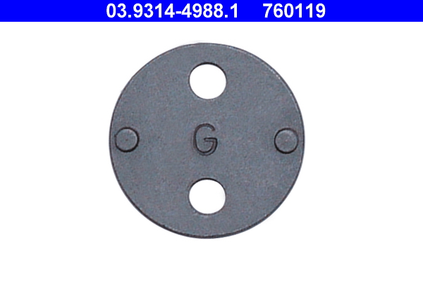 ATE Adapter, bremsekaliberstempel-nulstillingsværktøj 03.9314-4988.1