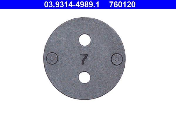 ATE Adapter, bremsekaliberstempel-nulstillingsværktøj 03.9314-4989.1