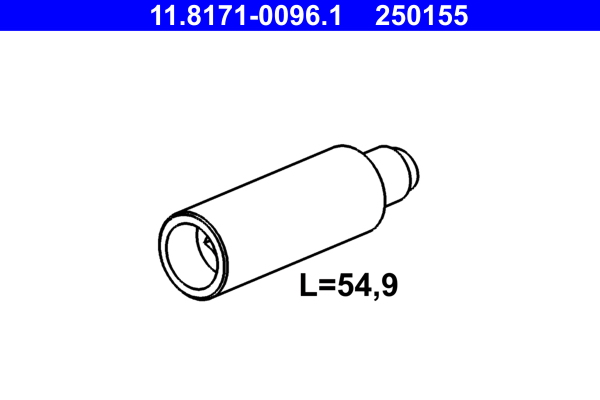 ATE Ledebolt, bremsekaliper 11817100961 for VOLVO BMW LAND ROVER VAG MERCEDES-BENZ JAGUAR
