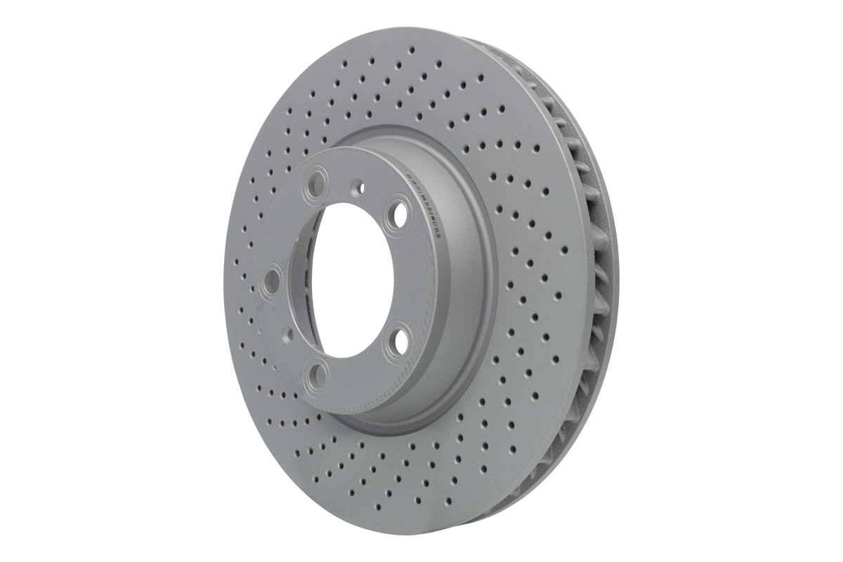 ATE Bremseskive 24013401111 perforeret/ventileret 330mm 34mm for PORSCHE