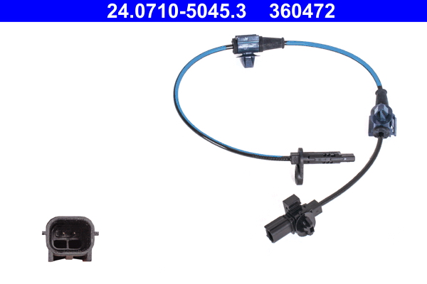 ATE ABS Sensor 24.0710-5045.3 for HONDA
