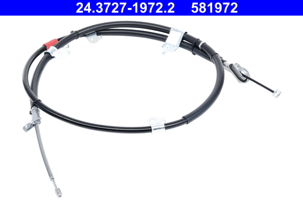 ATE Håndbremsekabel 24372719722 for TOYOTA