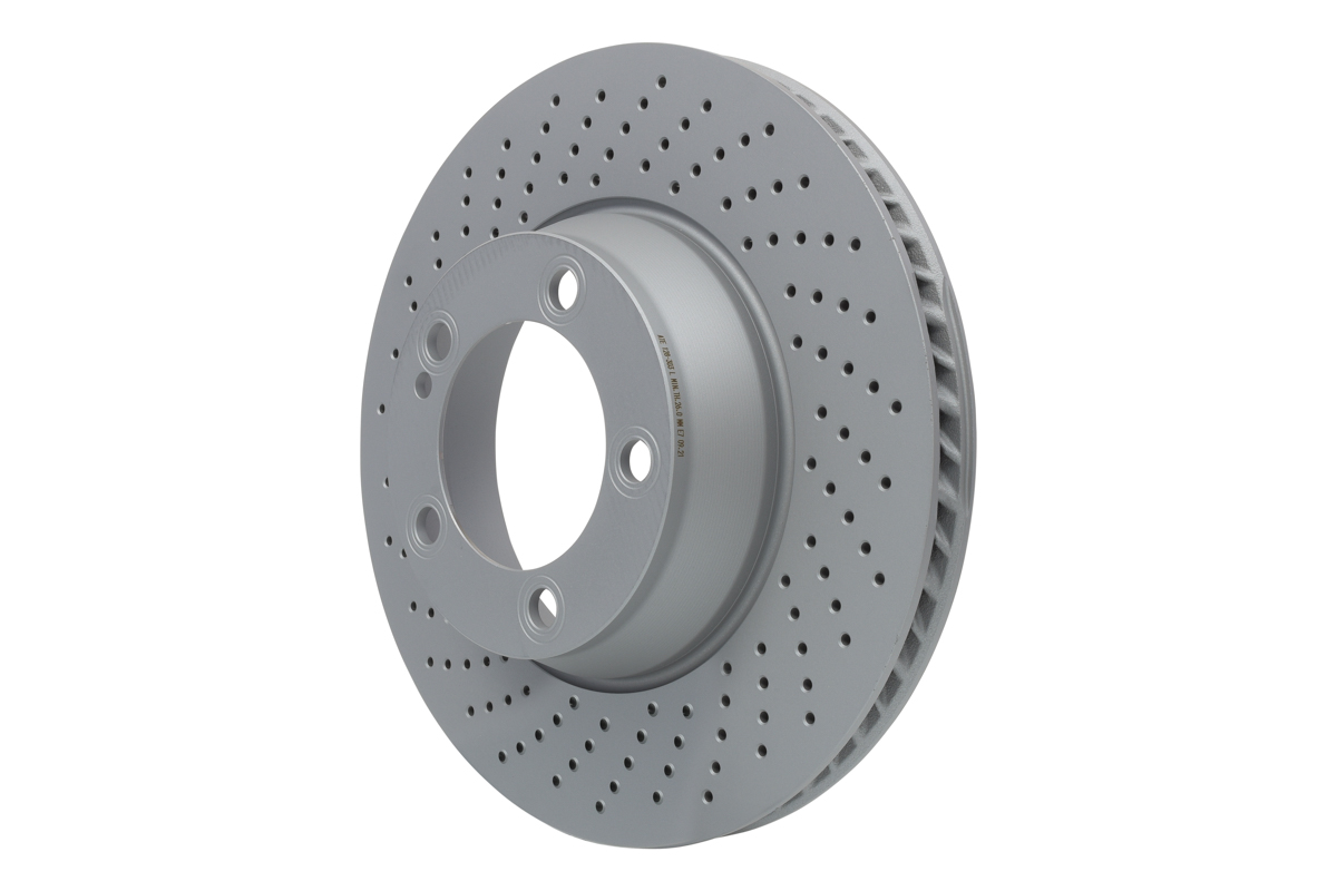 ATE Bremseskive 24012803031 perforeret/ventileret 330mm 28mm for PORSCHE