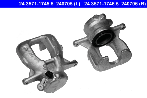 ATE Bremsekaliper 24.3571-1745.5 for PEUGEOT