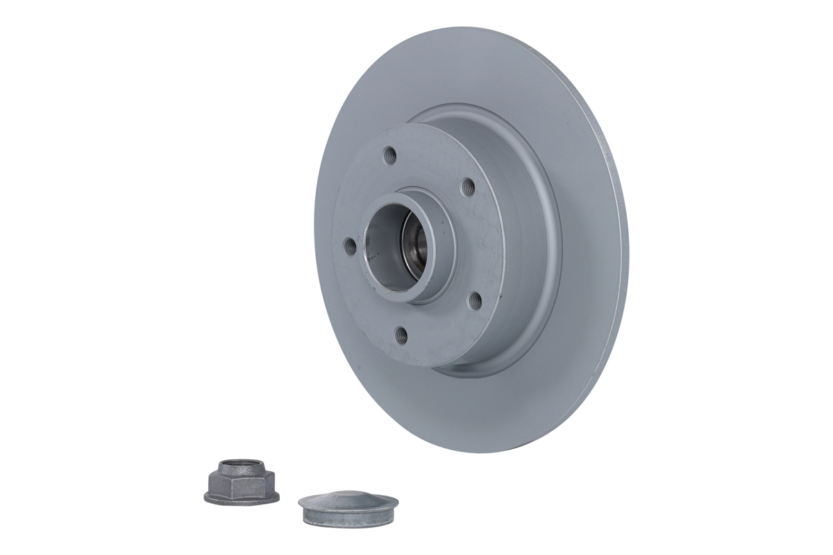 ATE Bremseskive 24010801212 fuld 260mm 8mm for RENAULT