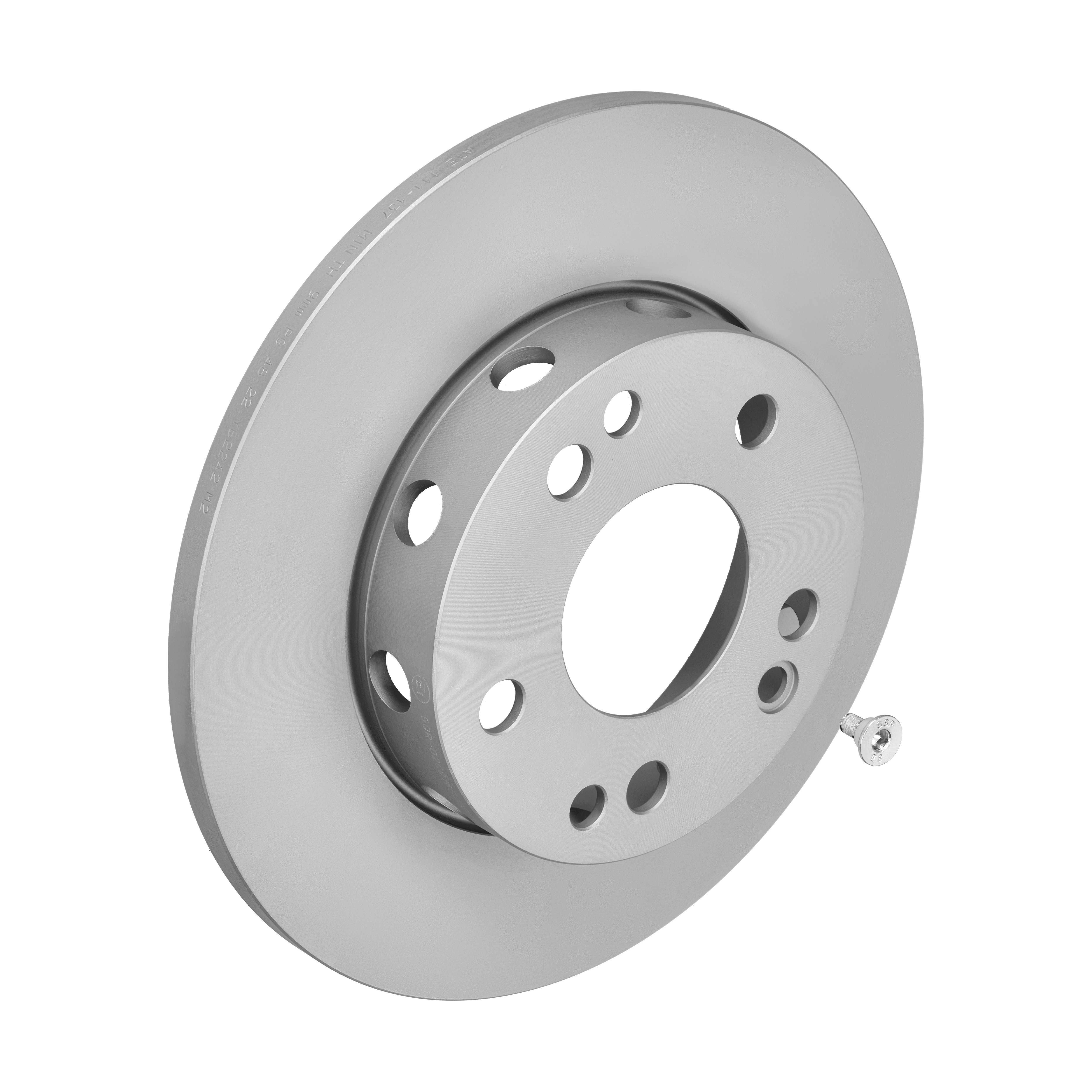 ATE Bremseskive 24011101371 fuld 262mm 11mm for MERCEDES-BENZ