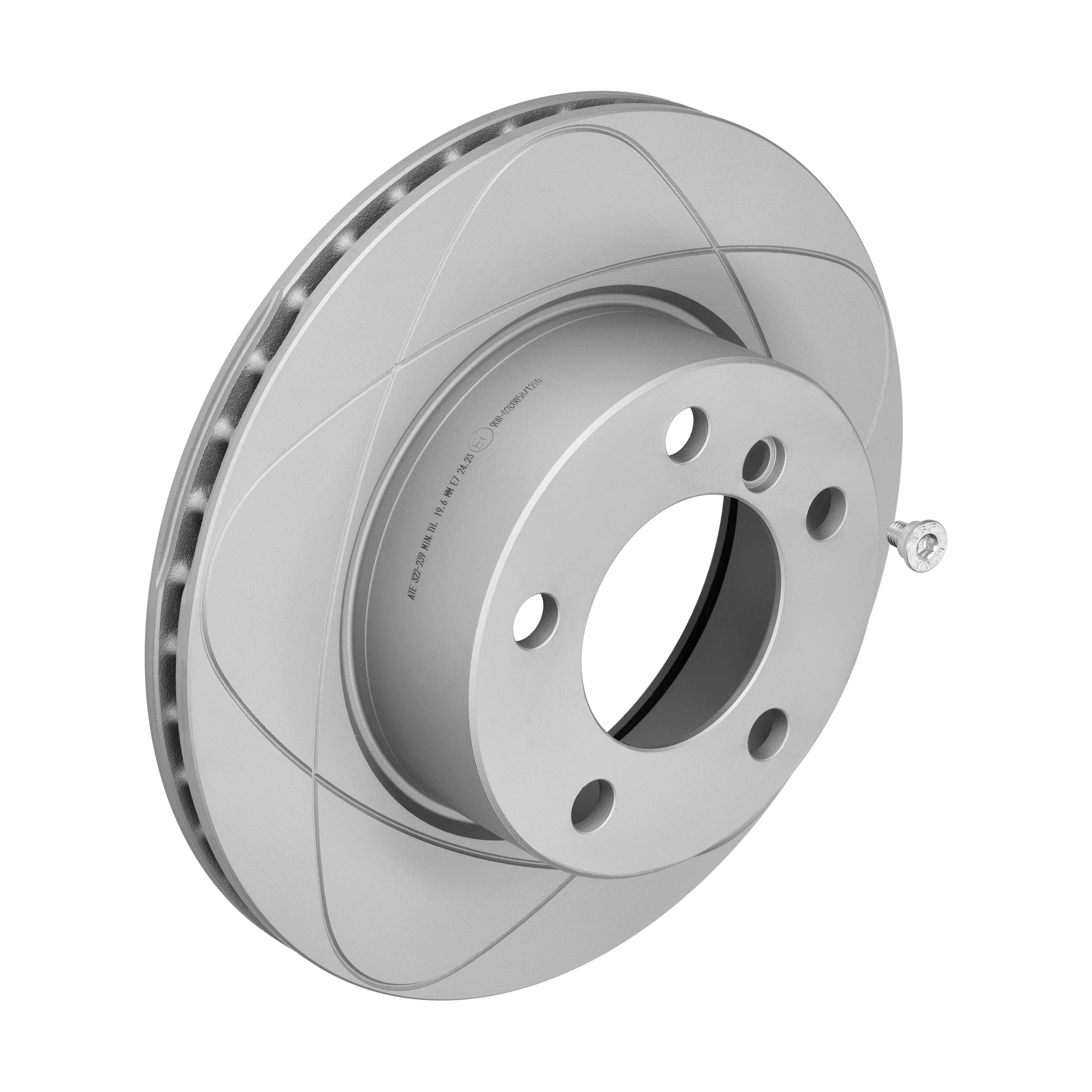 ATE Bremseskive 24032202391 ventileret 284mm 22mm for BMW