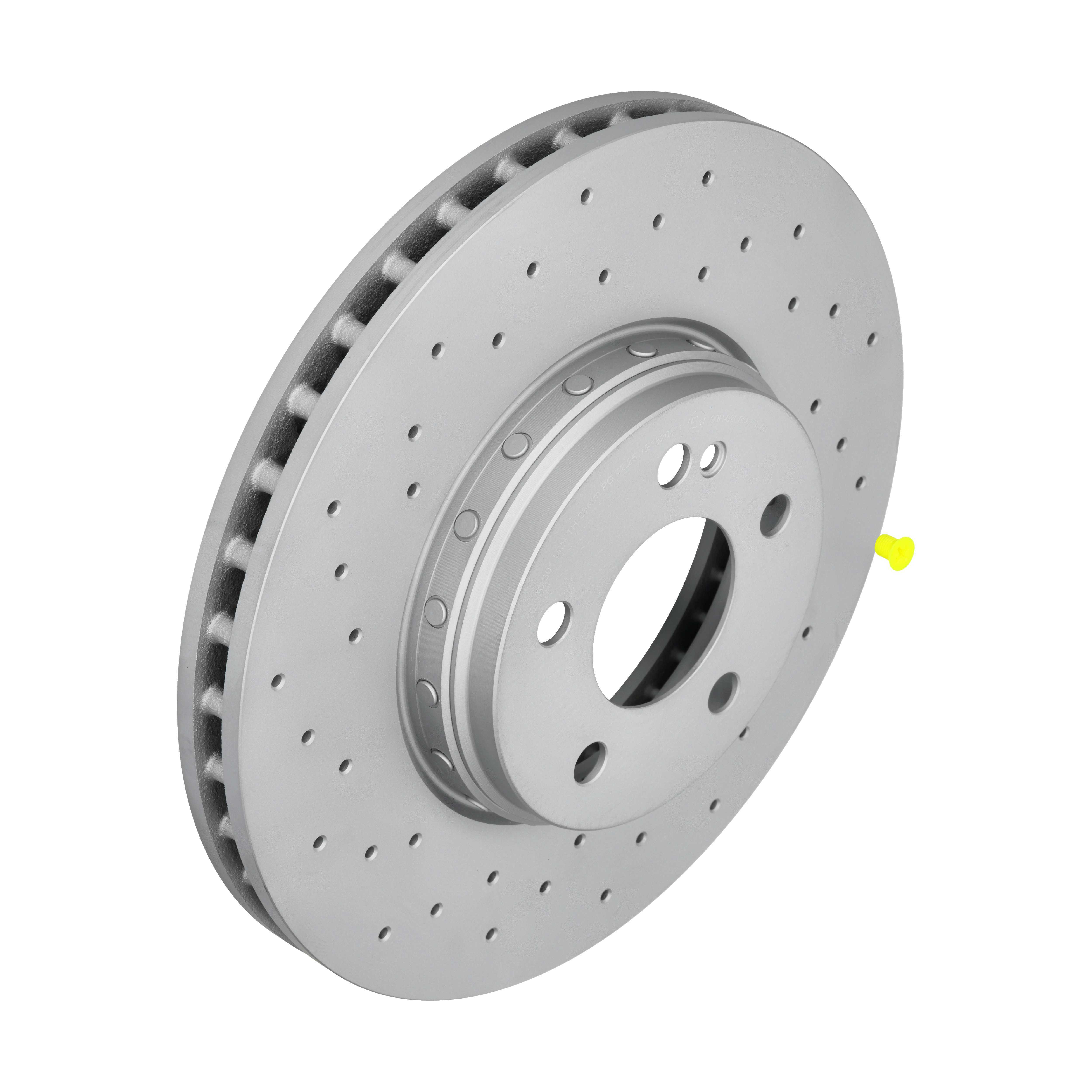 ATE Bremseskive 24013003012 perforeret/ventileret 318mm 30mm for MERCEDES-BENZ