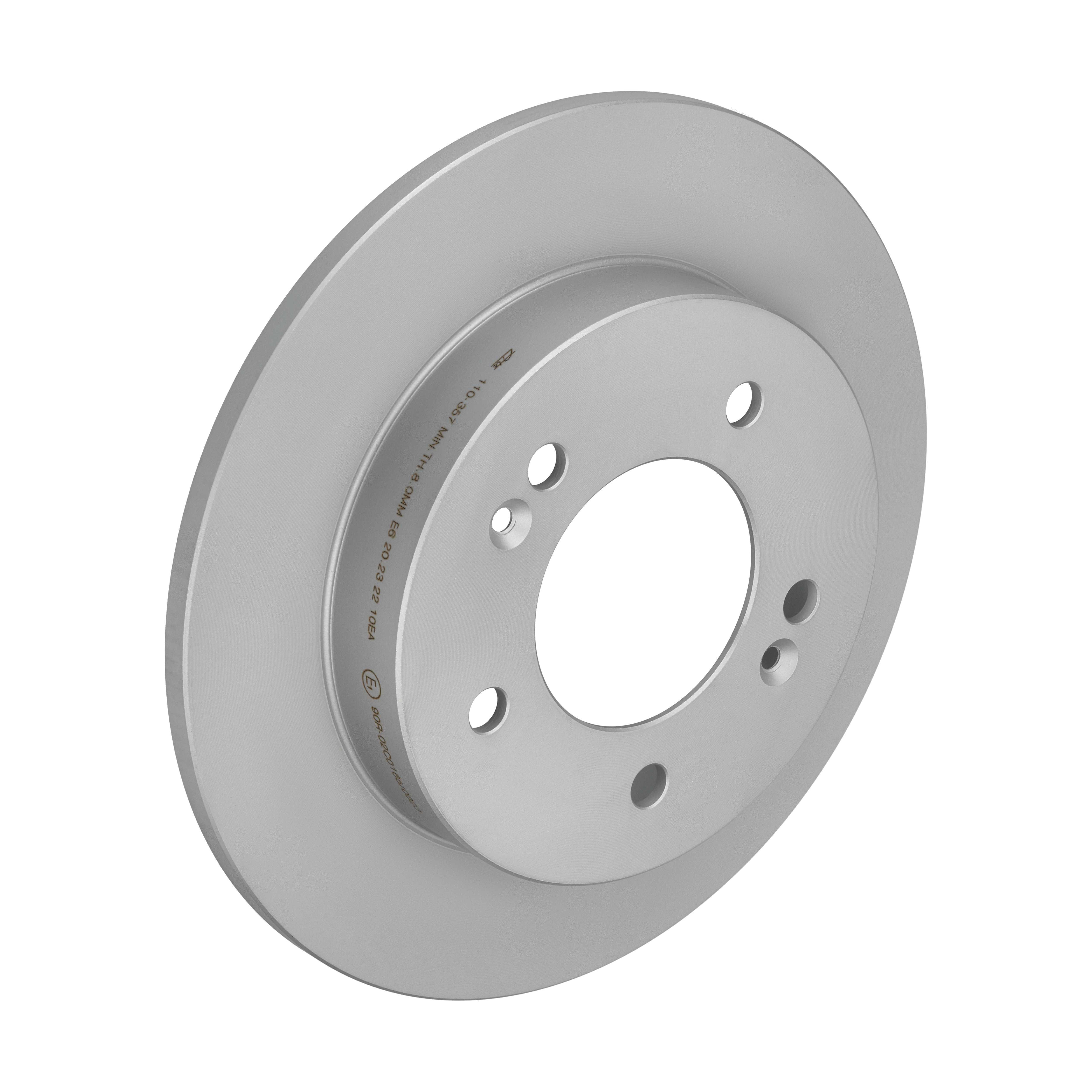 ATE Bremseskive 24011003571 fuld 258mm 10mm for KIA