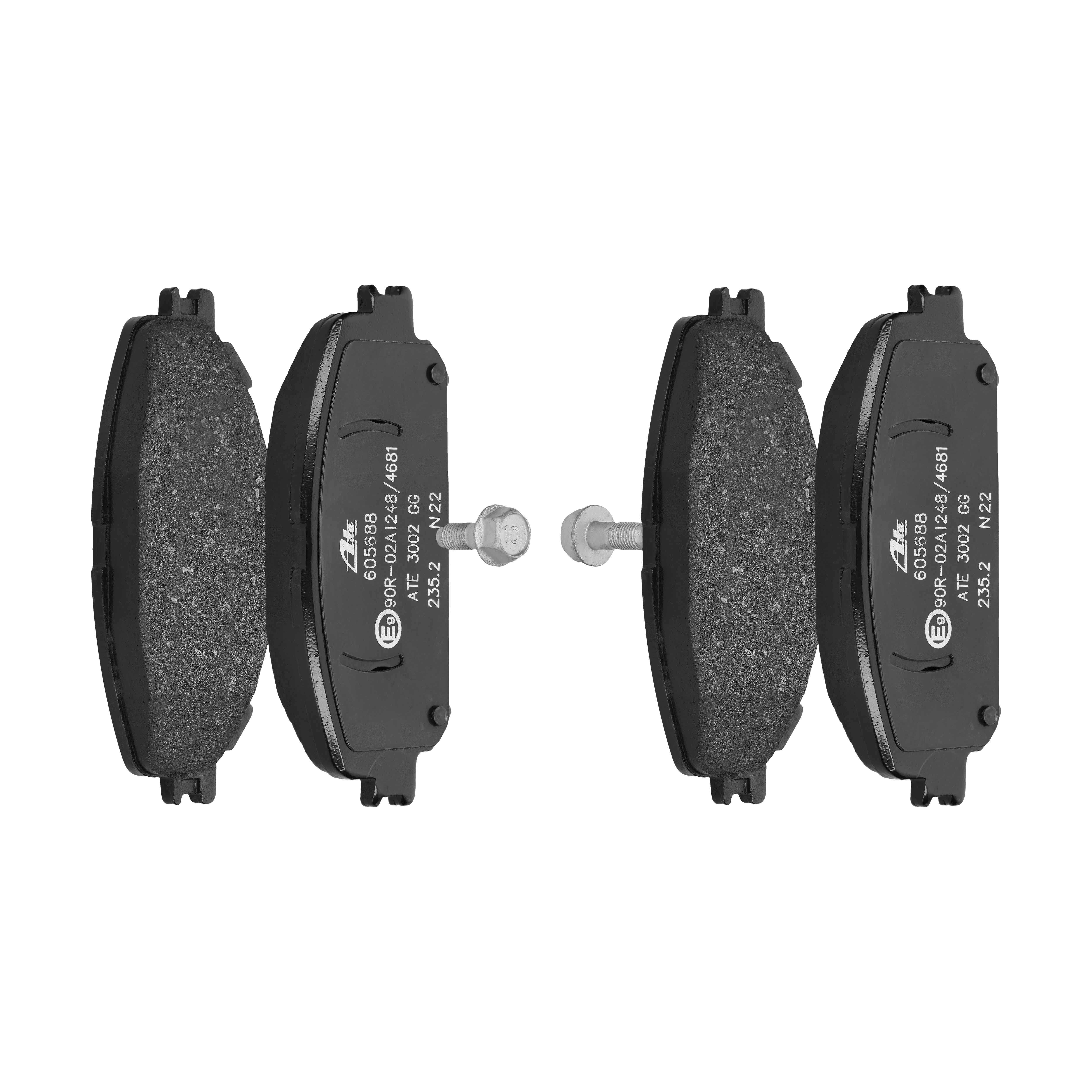 ATE Bremseklodser 13046056882 for RENAULT