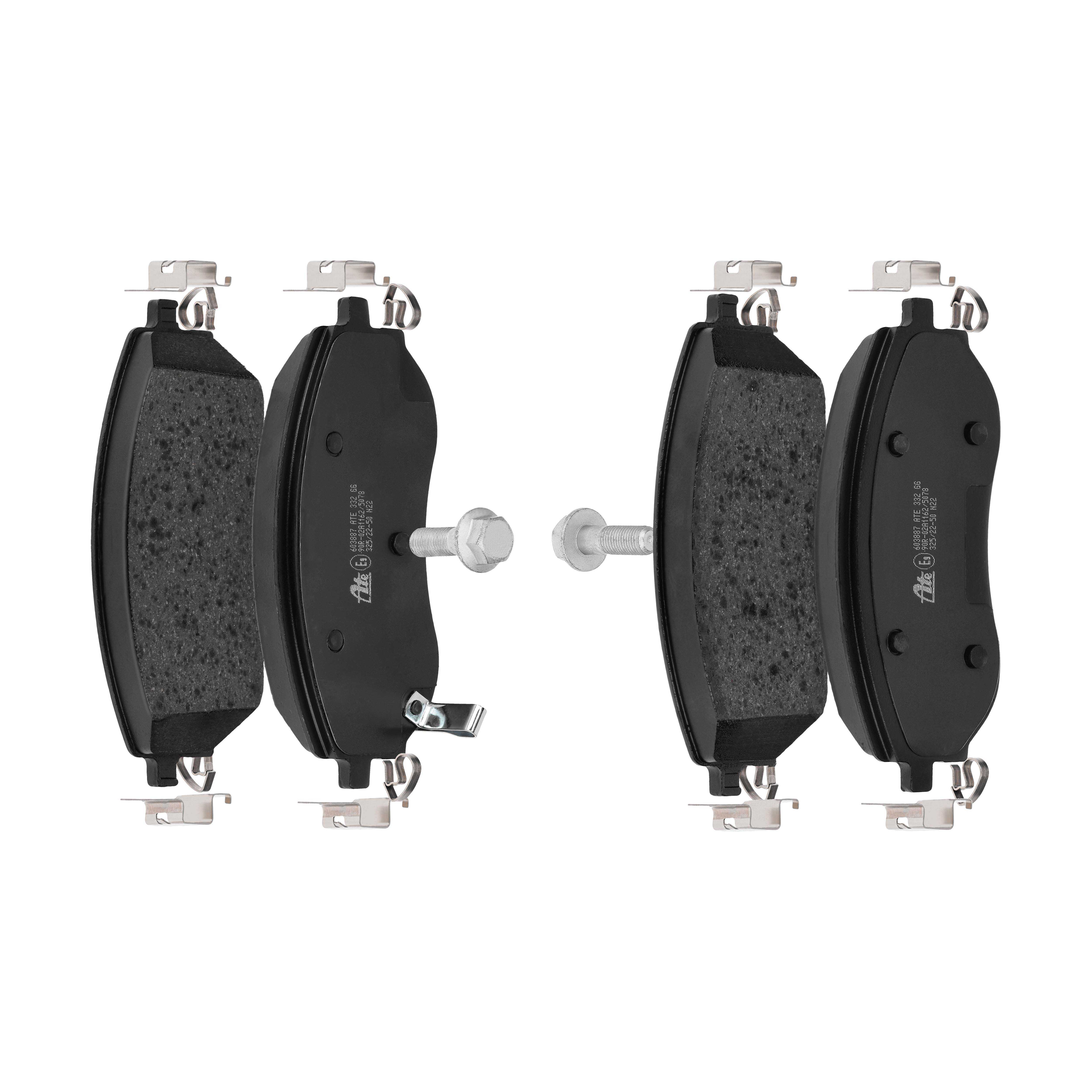 ATE Bremseklodser 13046038872 for MERCEDES-BENZ NISSAN