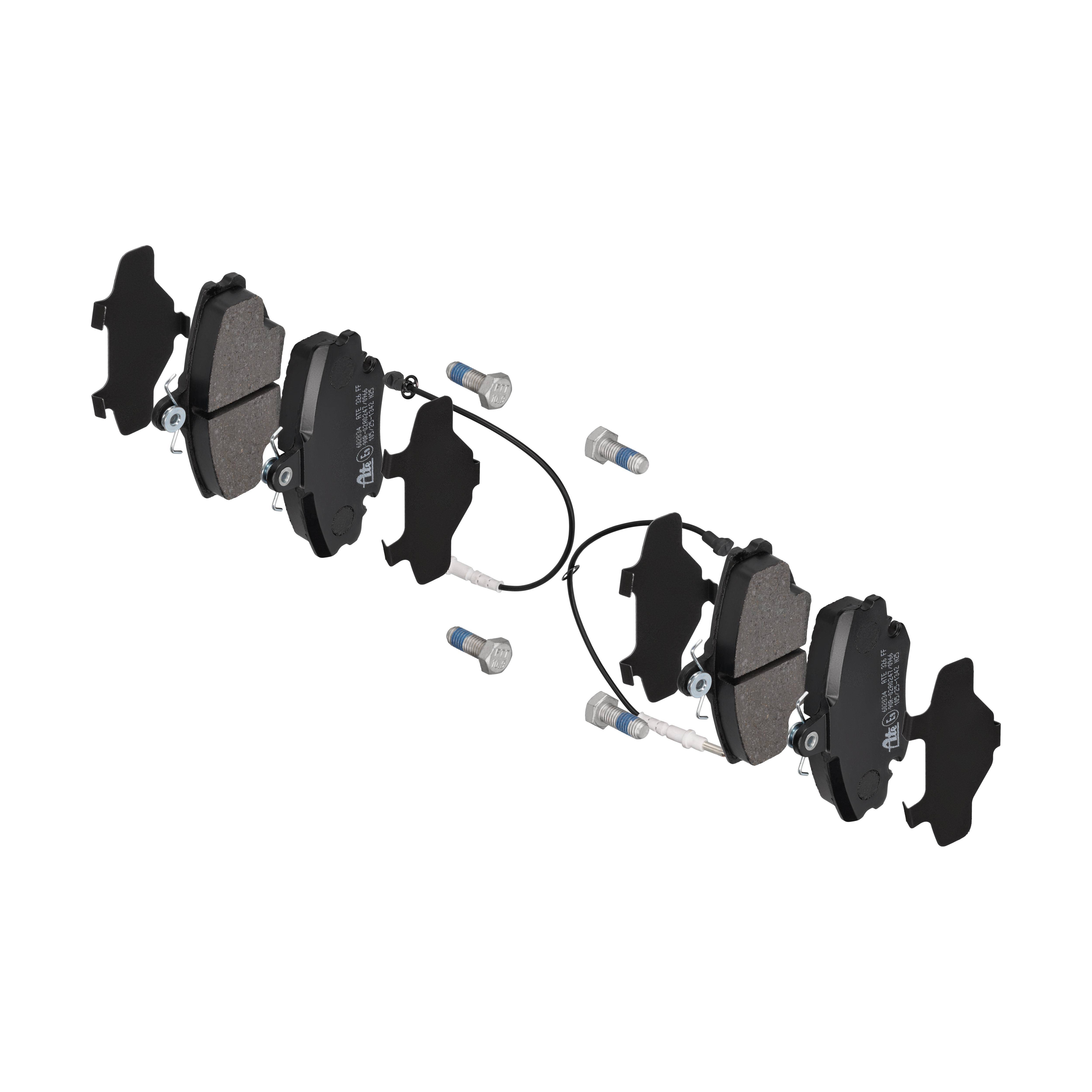 ATE Bremseklodser 13046028342 for RENAULT DACIA