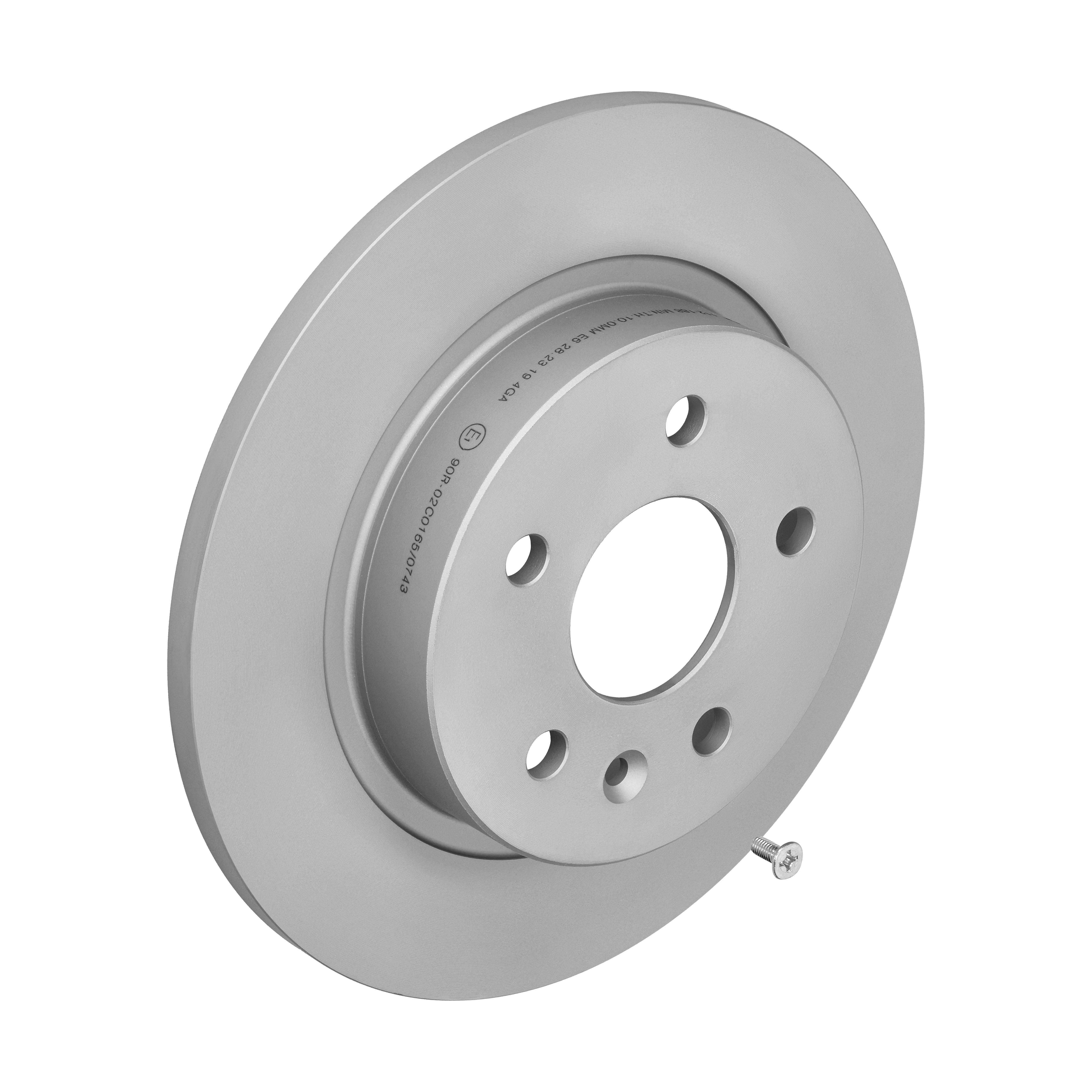 ATE Bremseskive 24011201881 fuld 268mm 12mm for VAUXHALL CHEVROLET