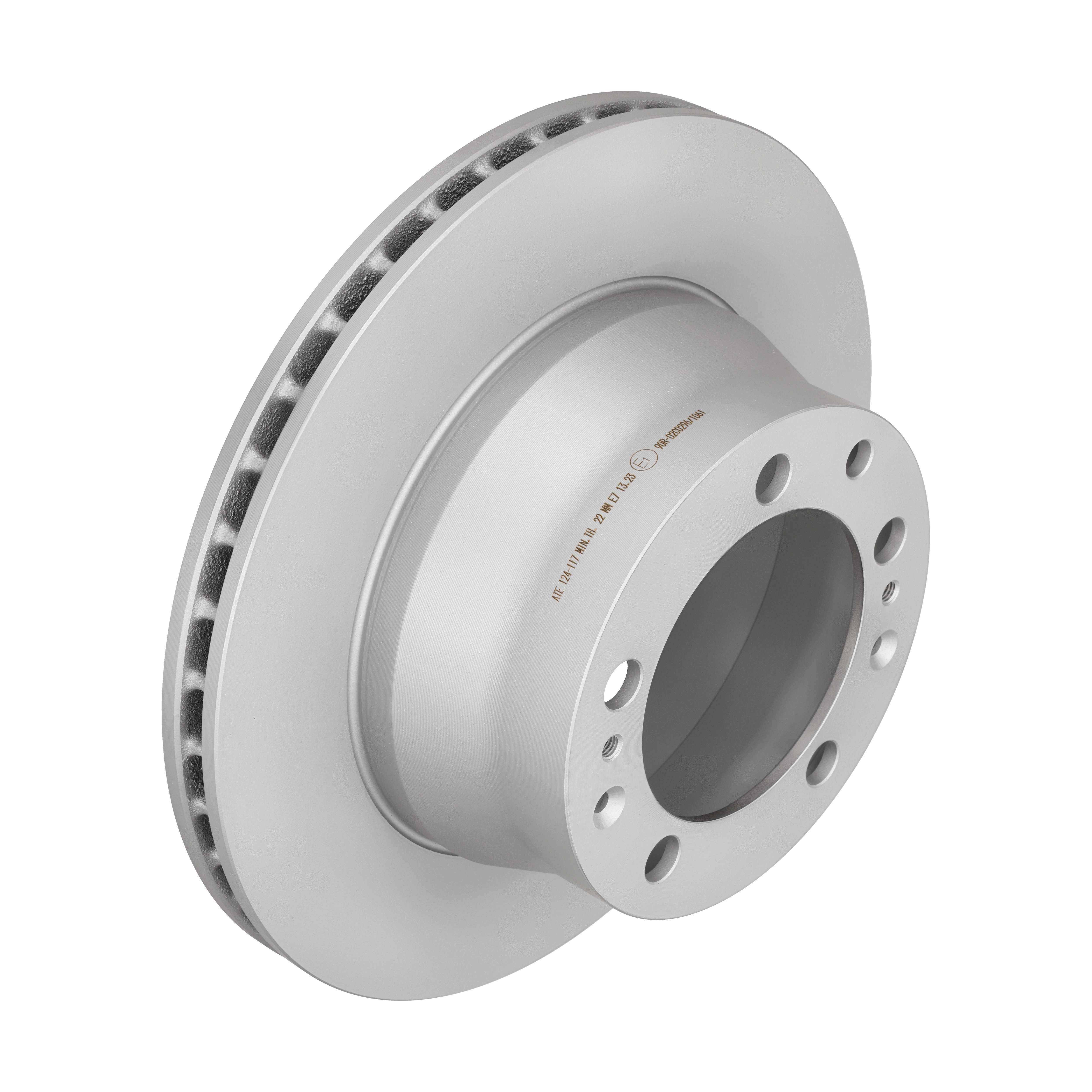 ATE Bremseskive 24012401171 ventileret 299mm 24mm for PORSCHE