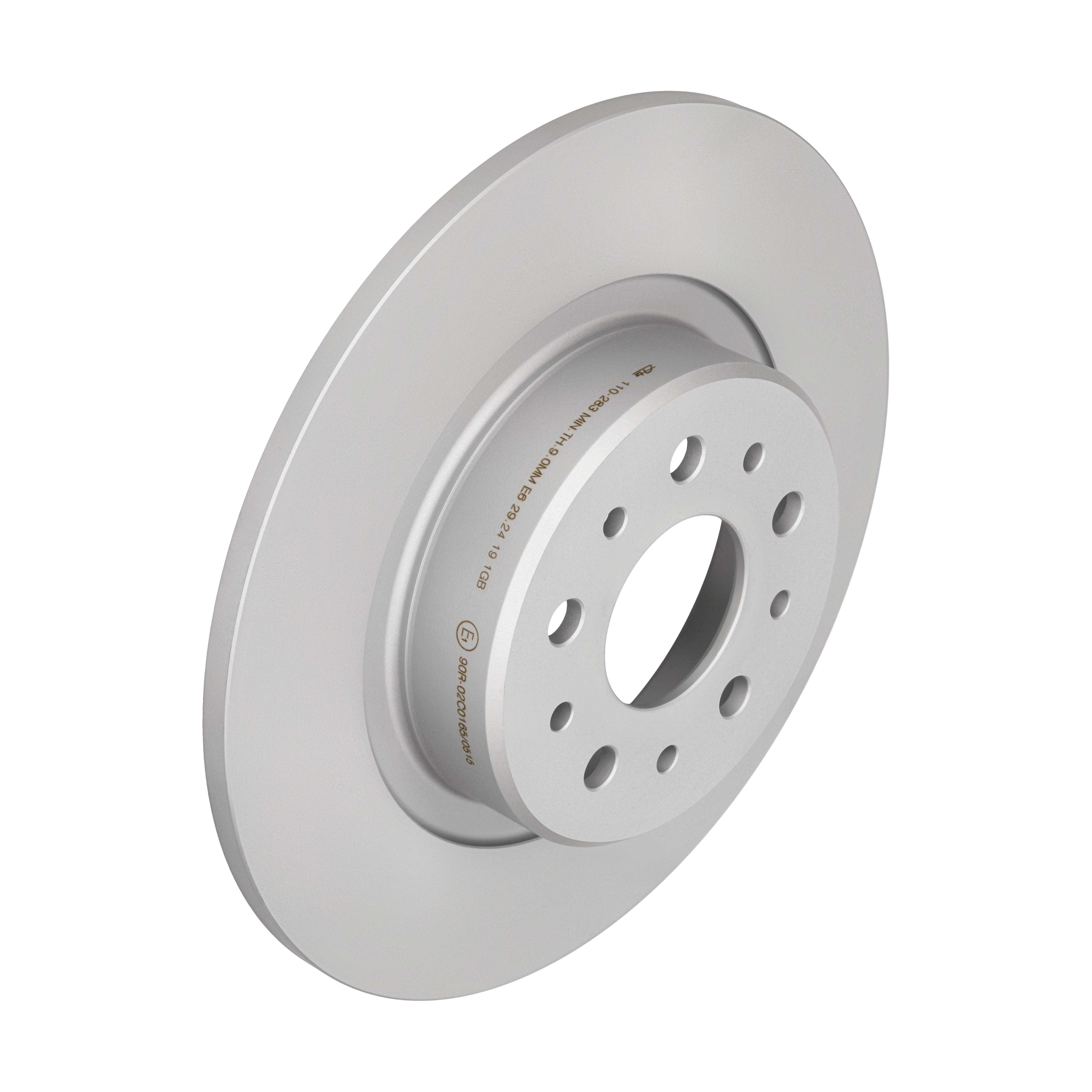 ATE Bremseskive 24011002831 fuld 276mm 10mm for FIAT