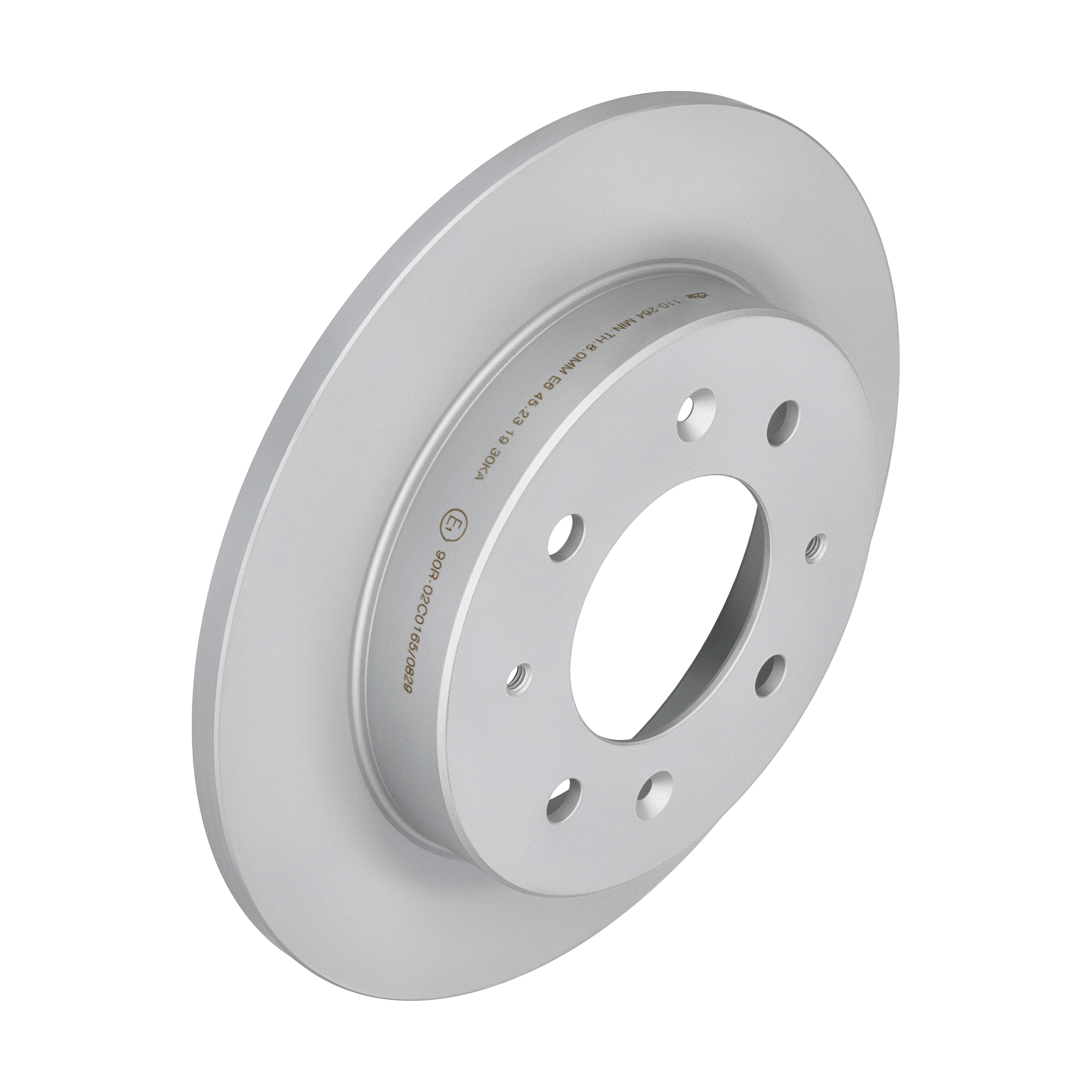 ATE Bremseskive 24011002641 fuld 258mm 10mm for HYUNDAI