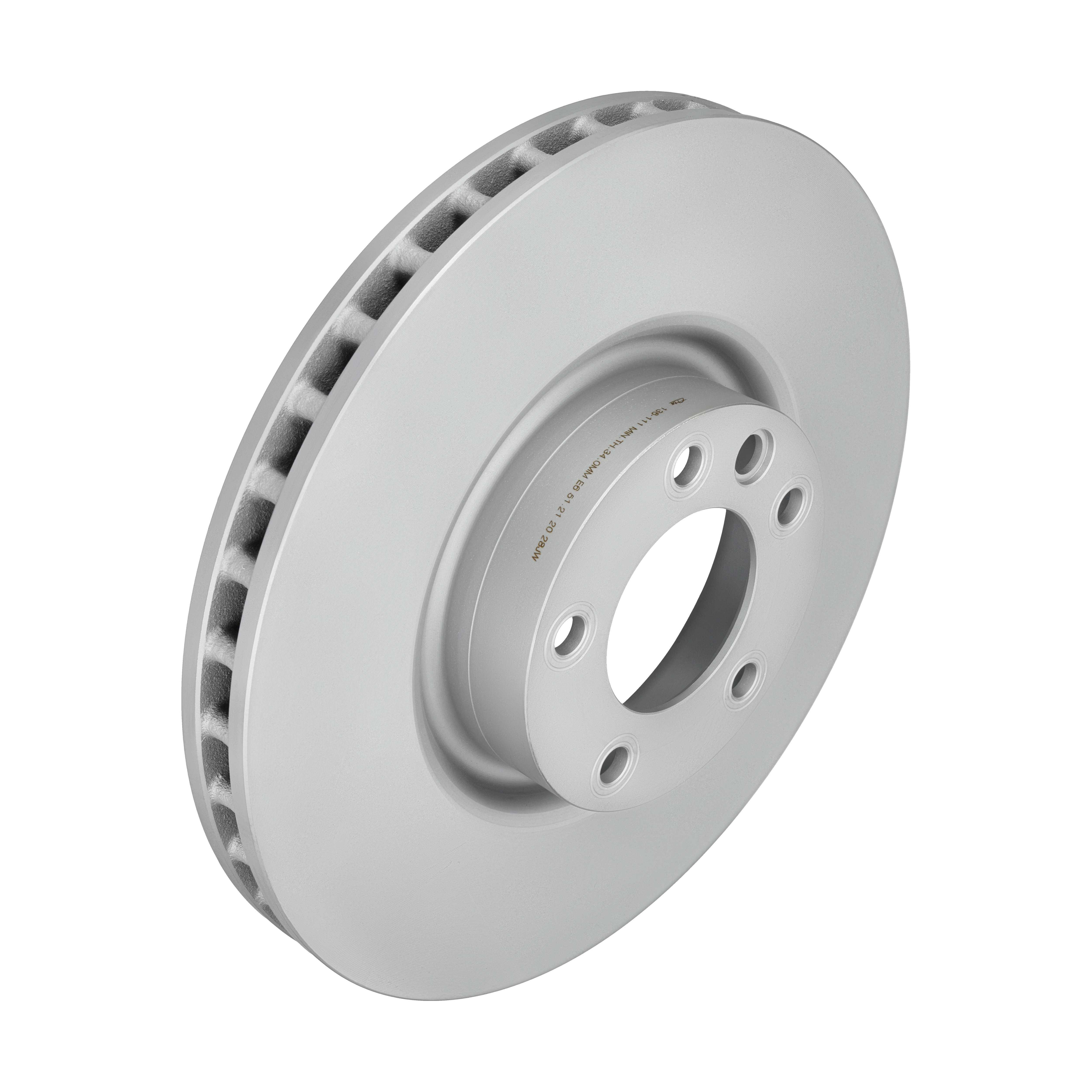 ATE Bremseskive 24013601111 ventileret 368mm 36mm for PORSCHE VAG