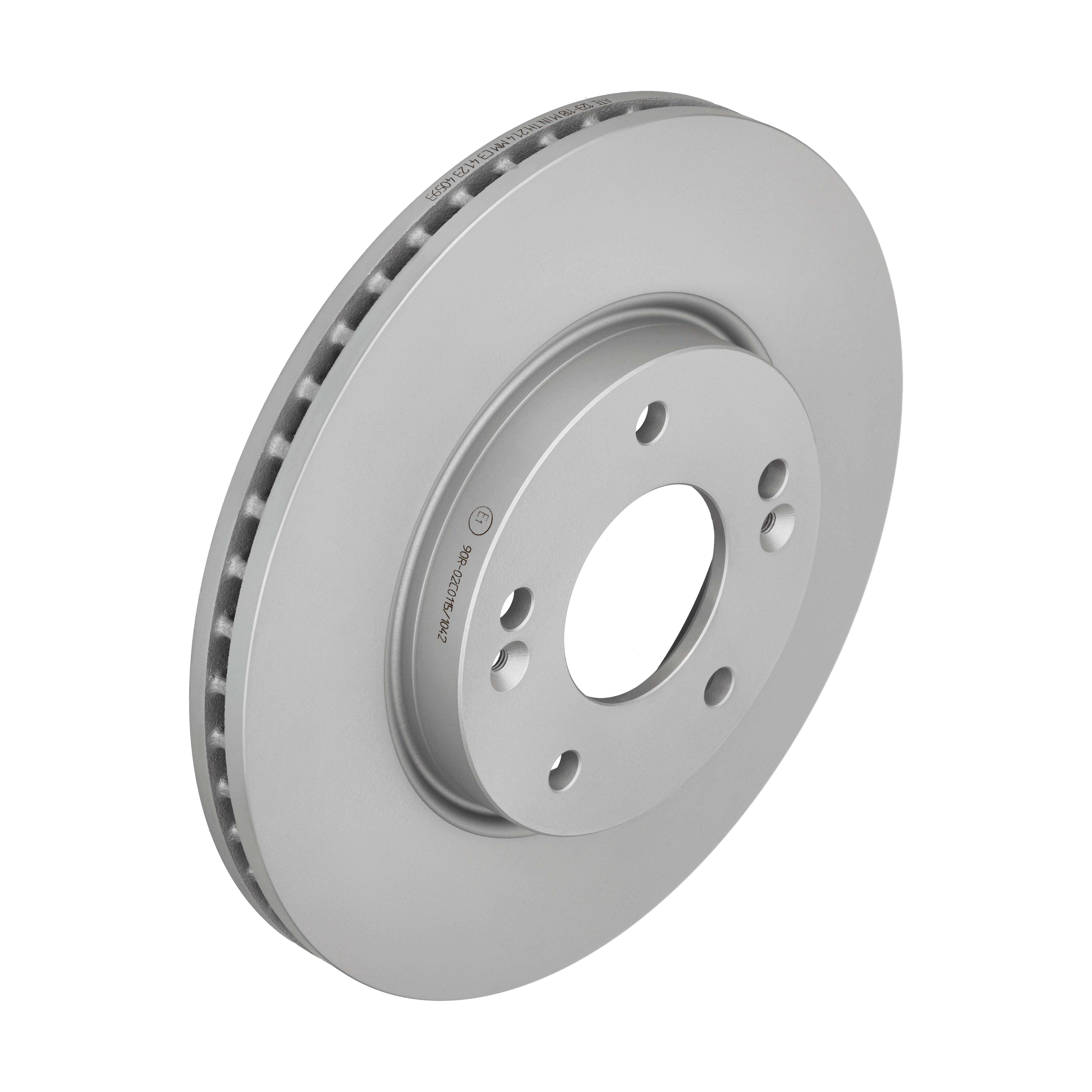 ATE Bremseskive 24012301181 ventileret 280mm 23mm for KIA HYUNDAI
