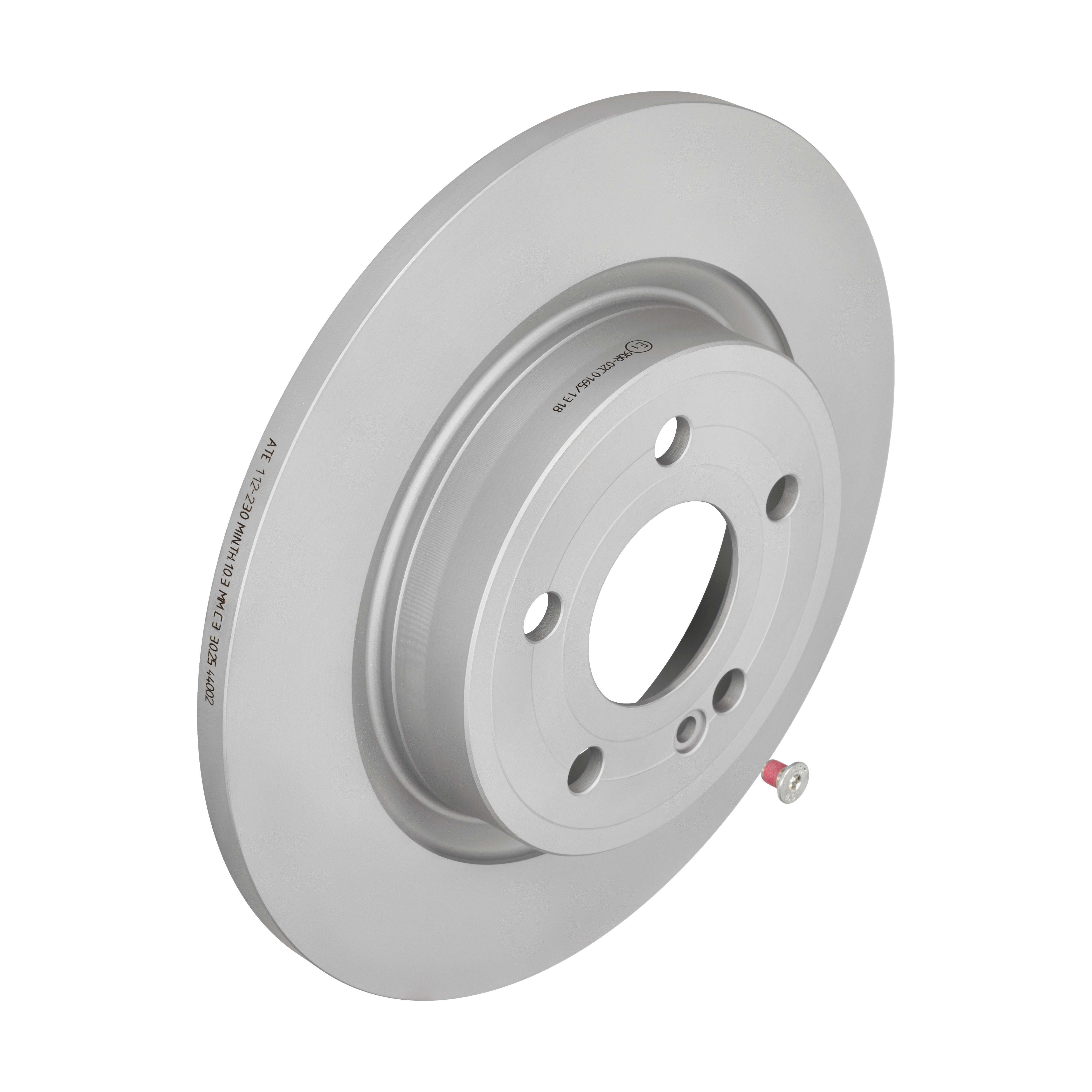 ATE Bremseskive 24.0112-0230.1 fuld 295mm 12mm for MERCEDES-BENZ