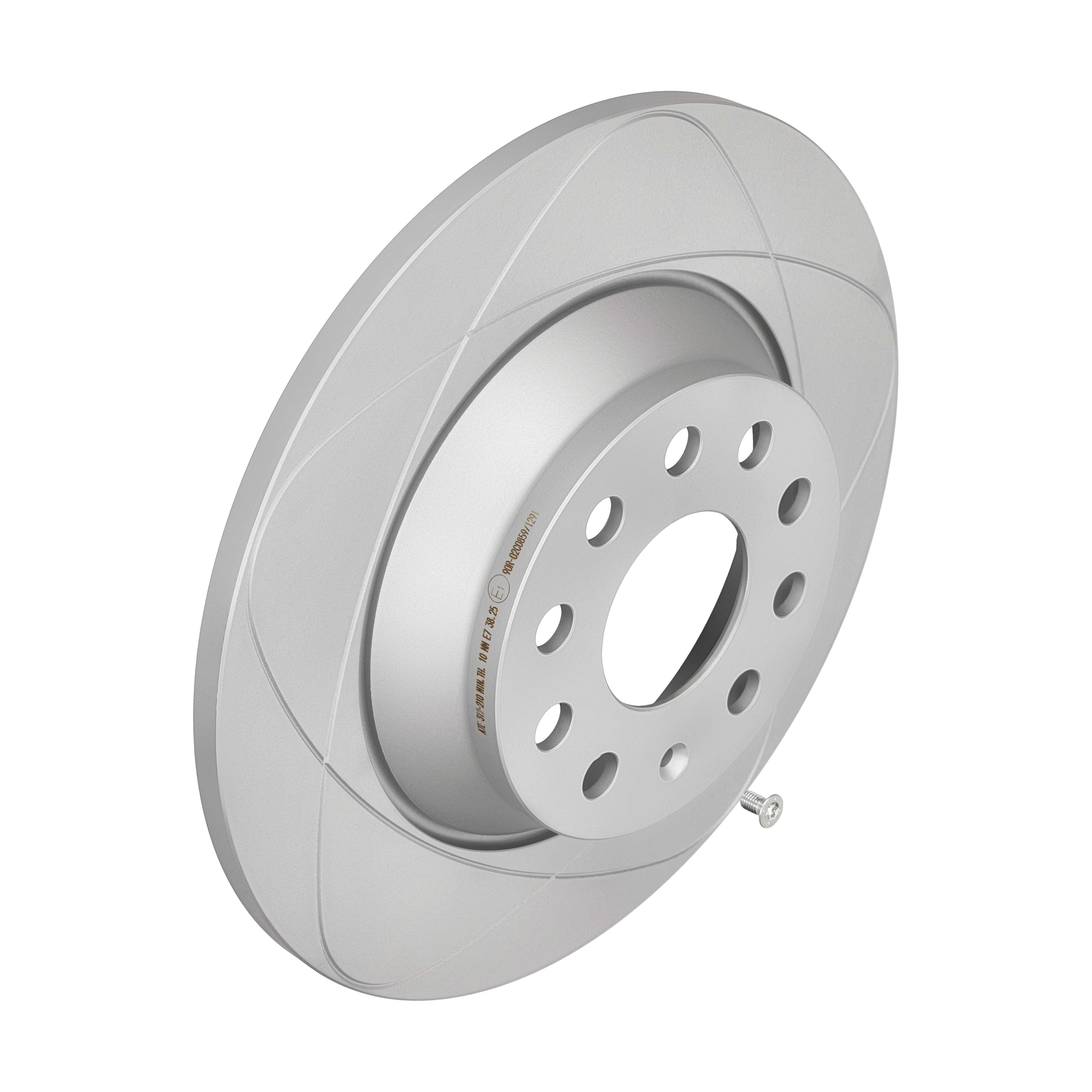 ATE Bremseskive 24031202101 fuld 300mm 12mm for FORD VAG