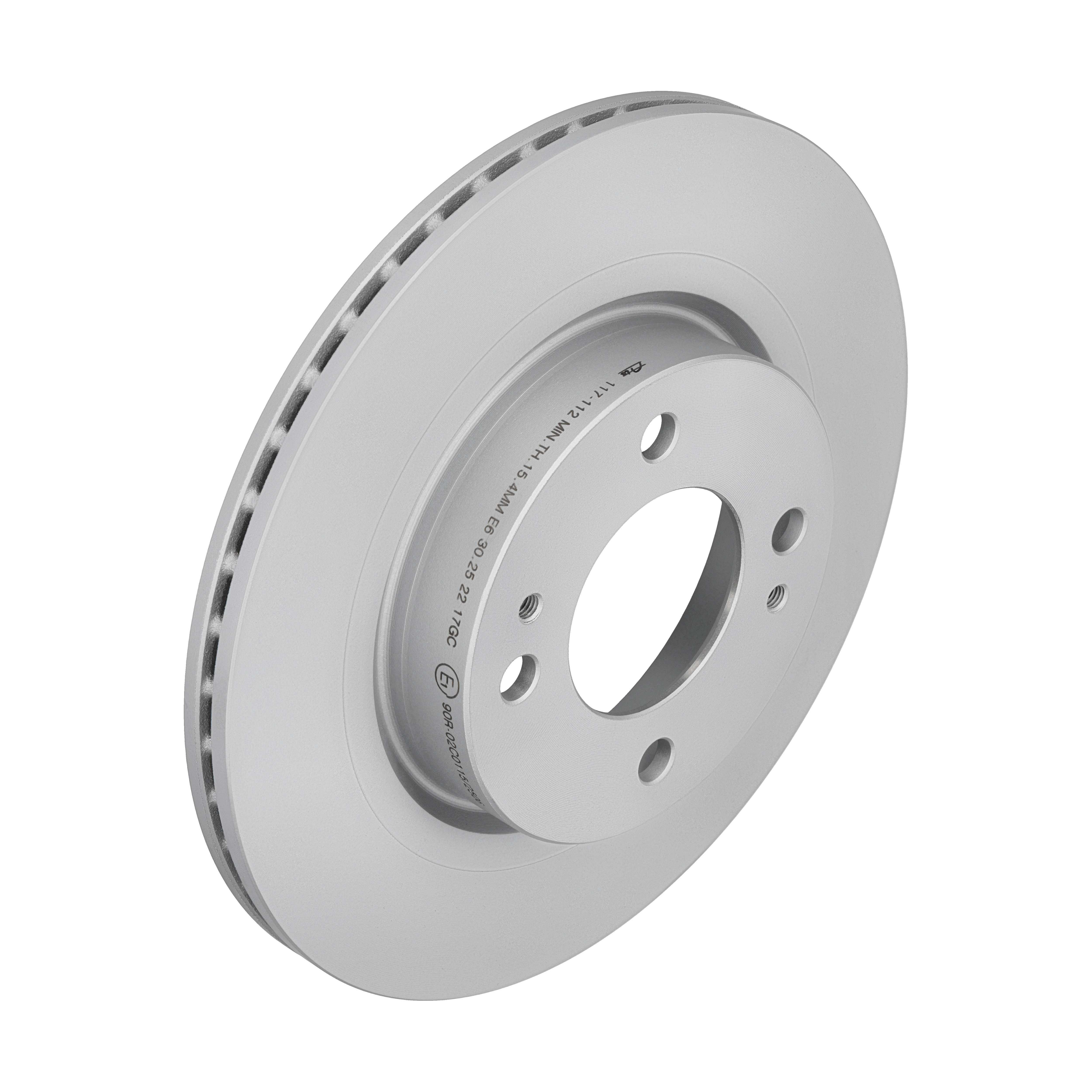 ATE Bremseskive 24011701121 ventileret 251mm 17mm for MITSUBISHI