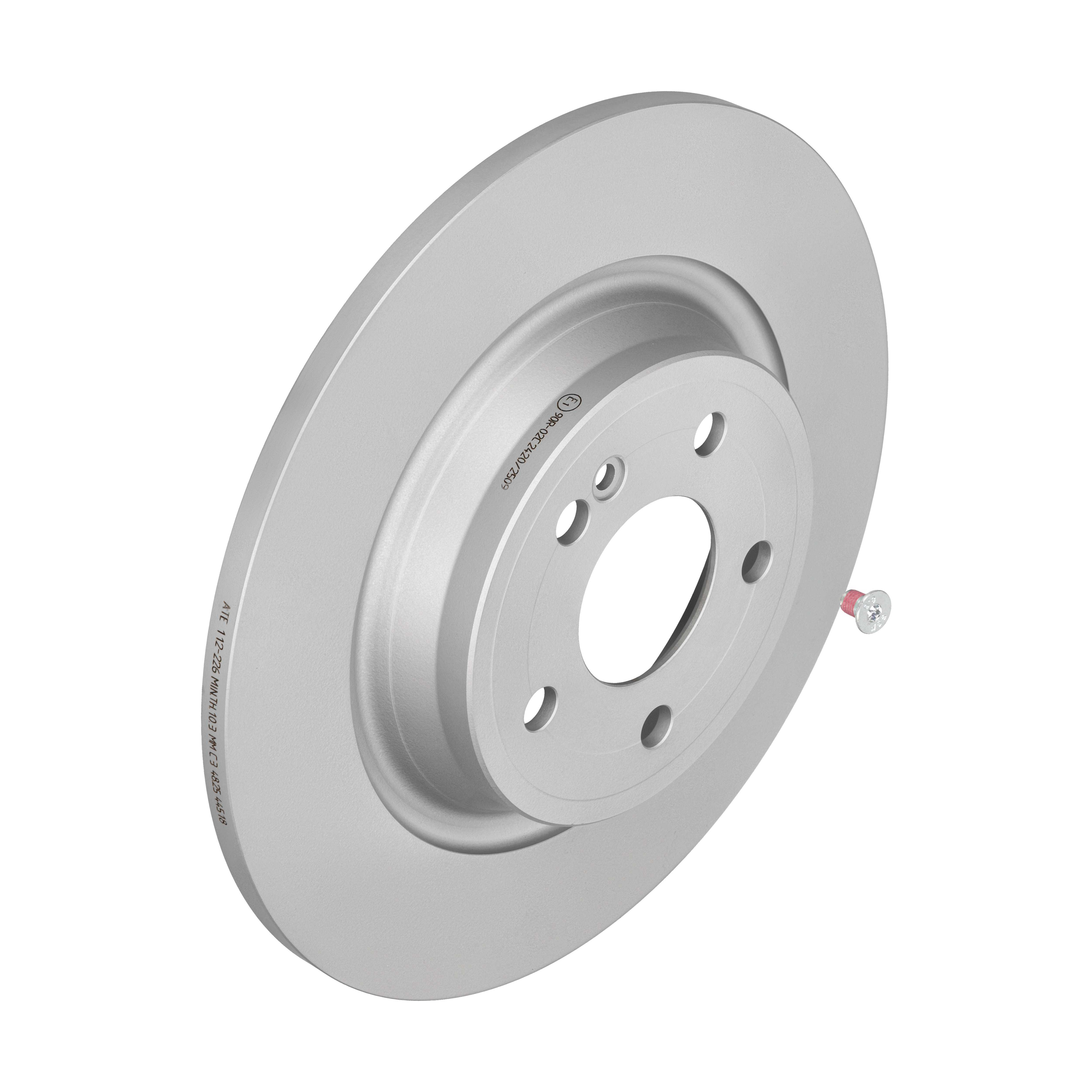 ATE Bremseskive 24011202261 fuld 320mm 12mm for MERCEDES-BENZ