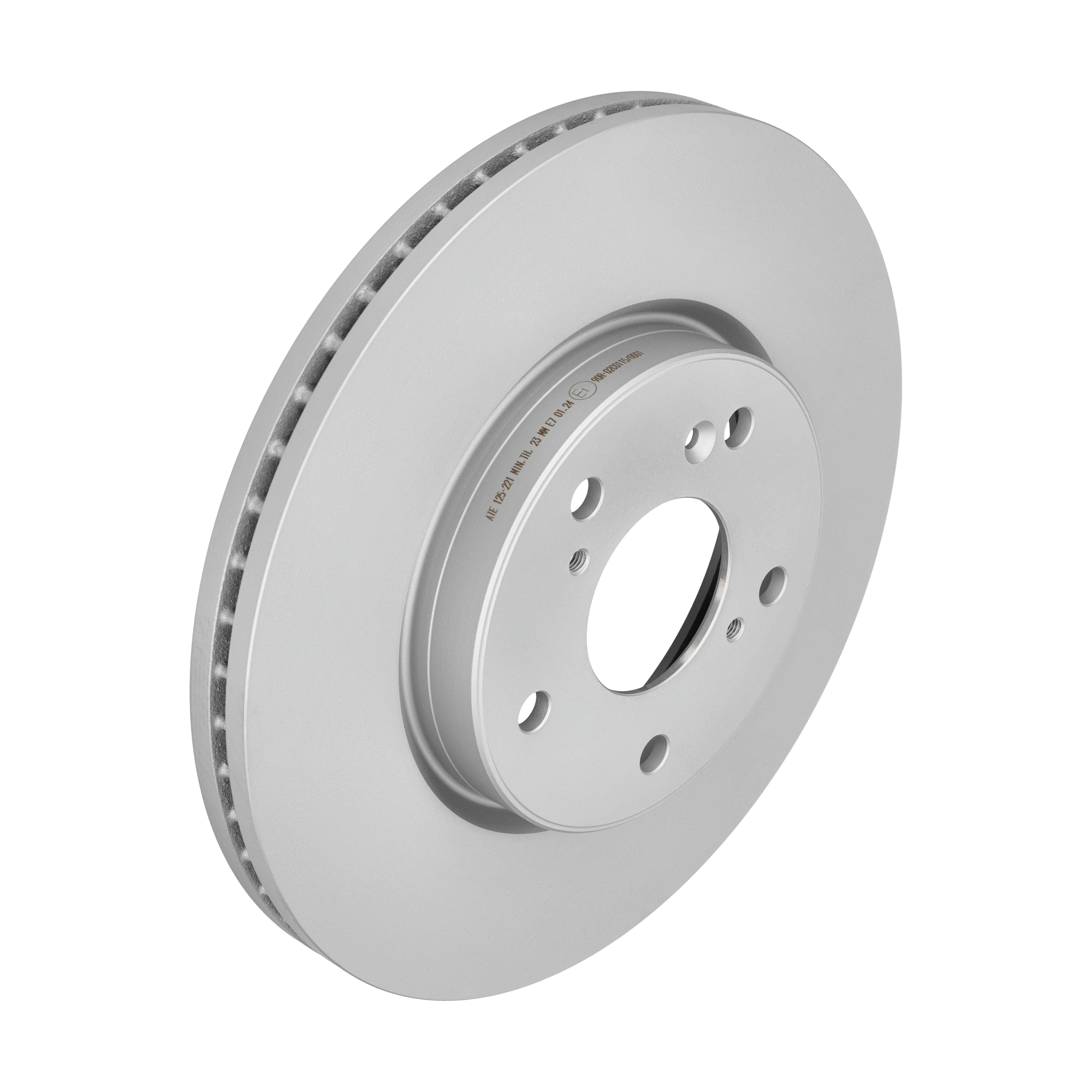 ATE Bremseskive 24012502211 ventileret 293mm 25mm for HONDA