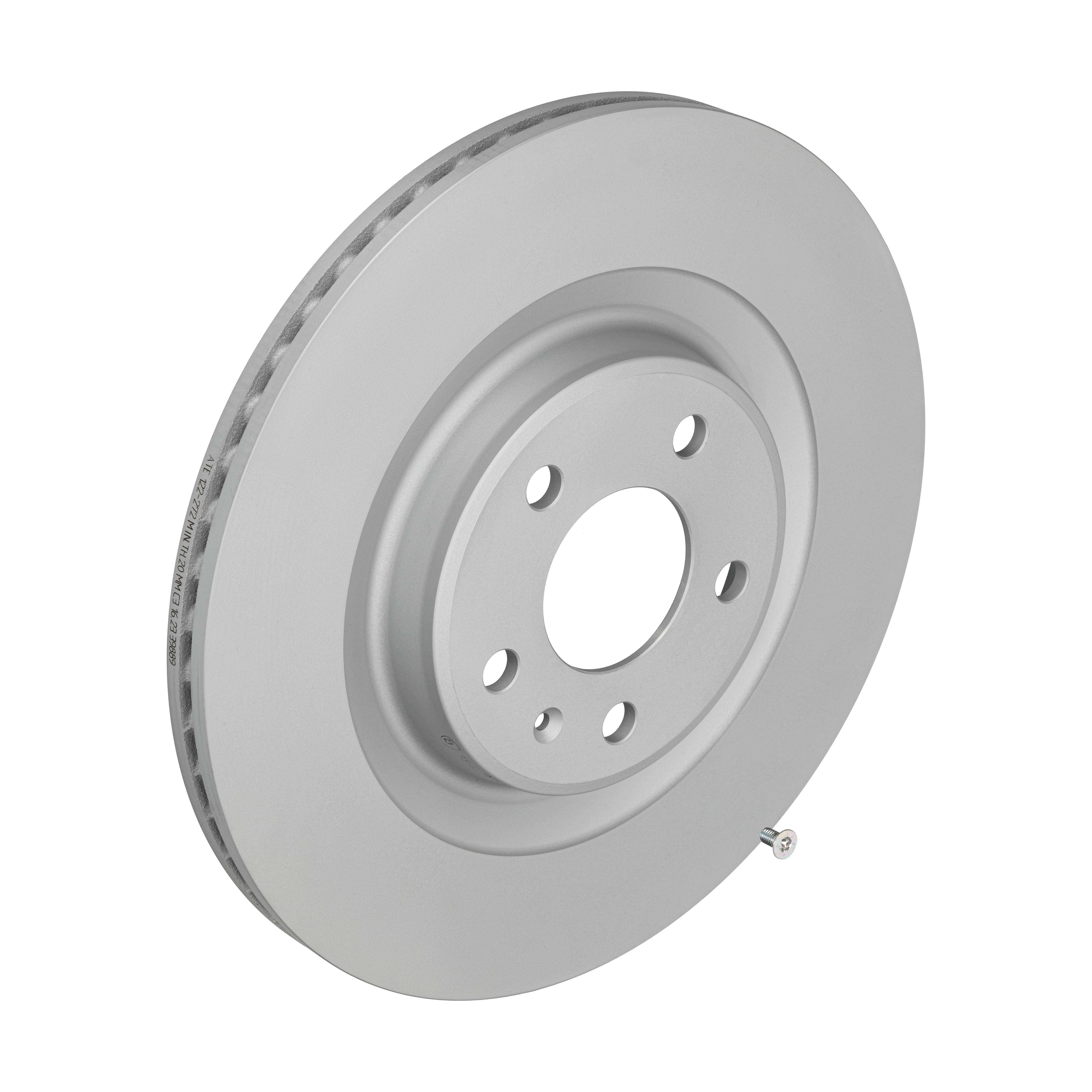 ATE Bremseskive 24012202721 ventileret 330mm 22mm for PORSCHE VAG