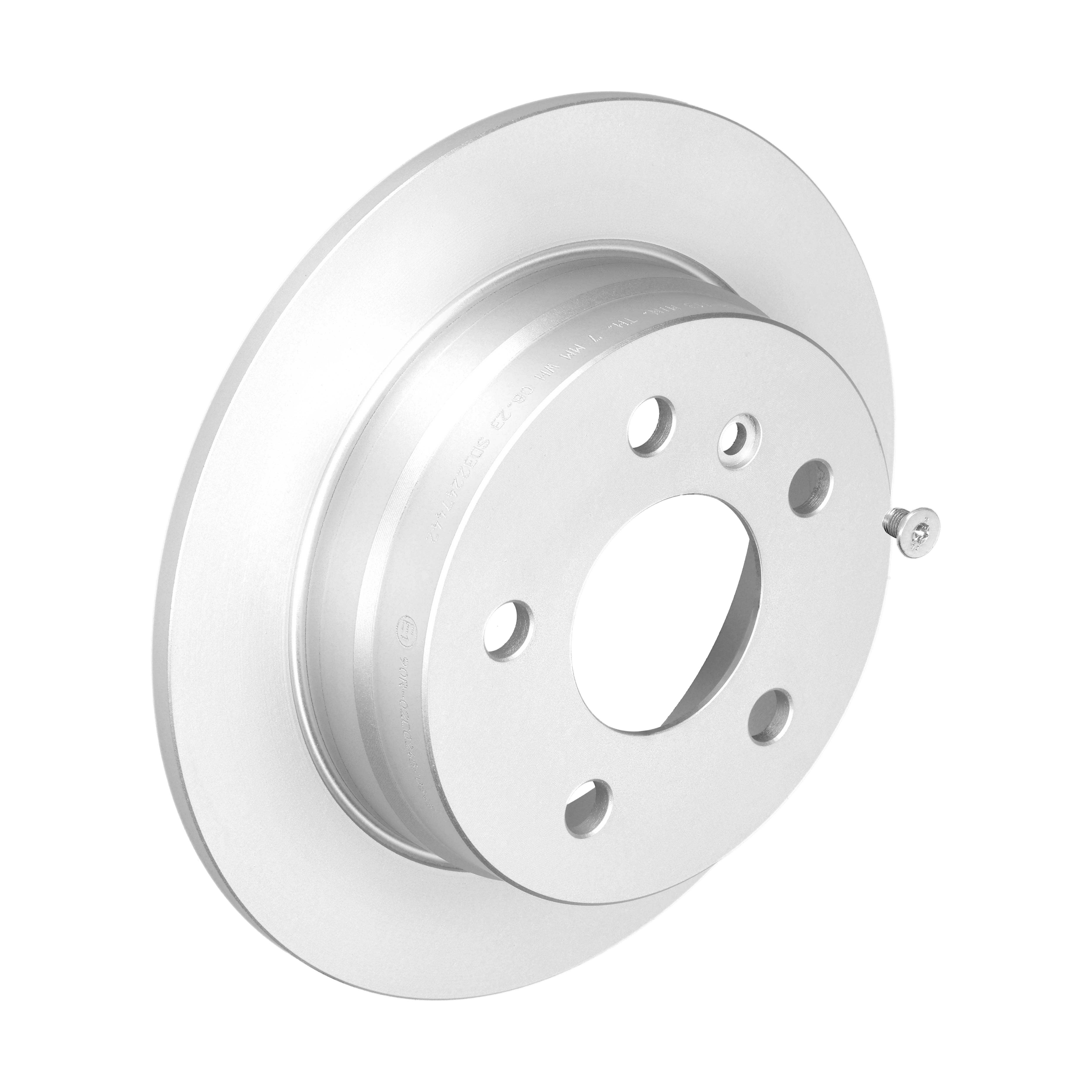 ATE Bremseskive 24010801131 fuld 258mm 8mm for MERCEDES-BENZ
