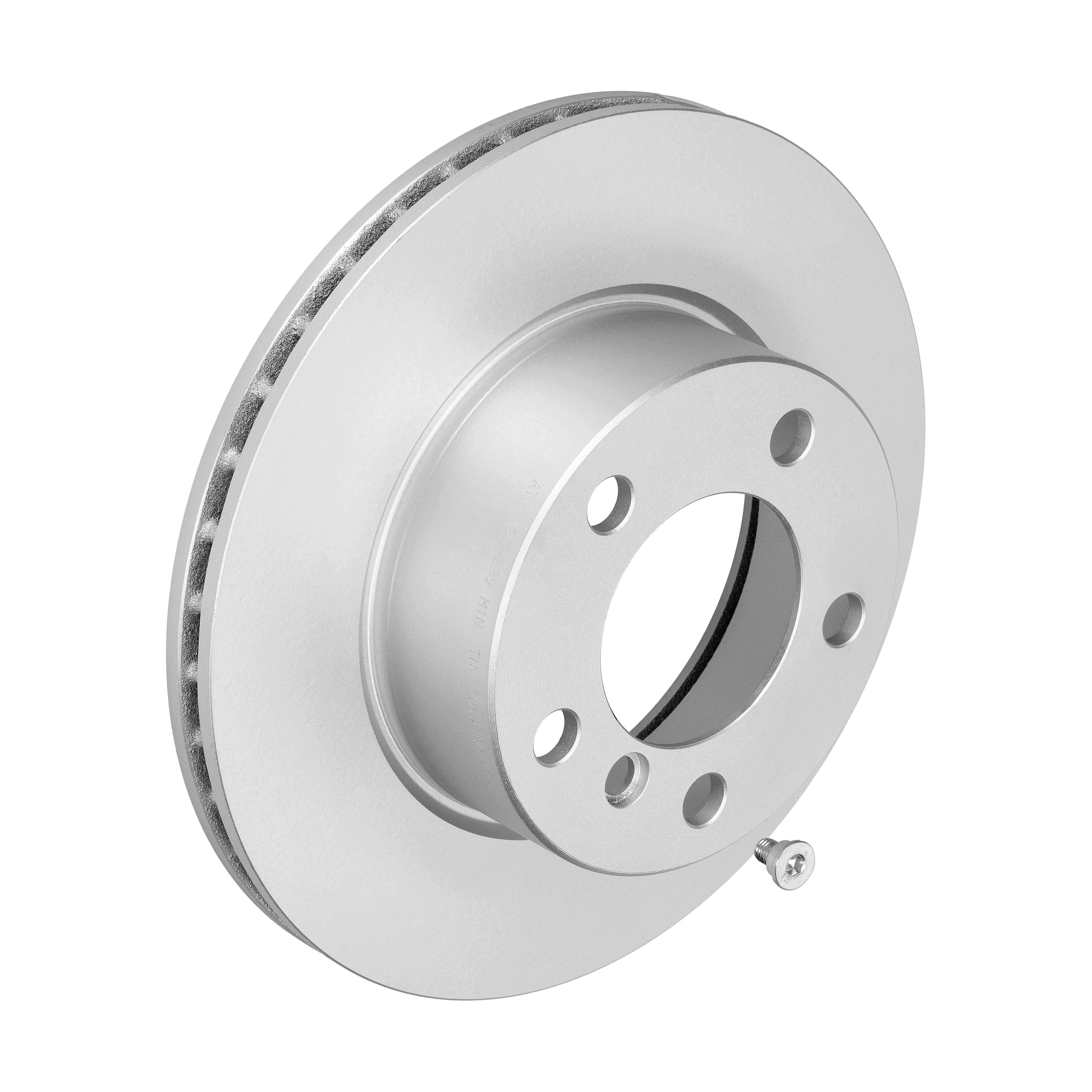 ATE Bremseskive 24012202391 ventileret 284mm 22mm for BMW