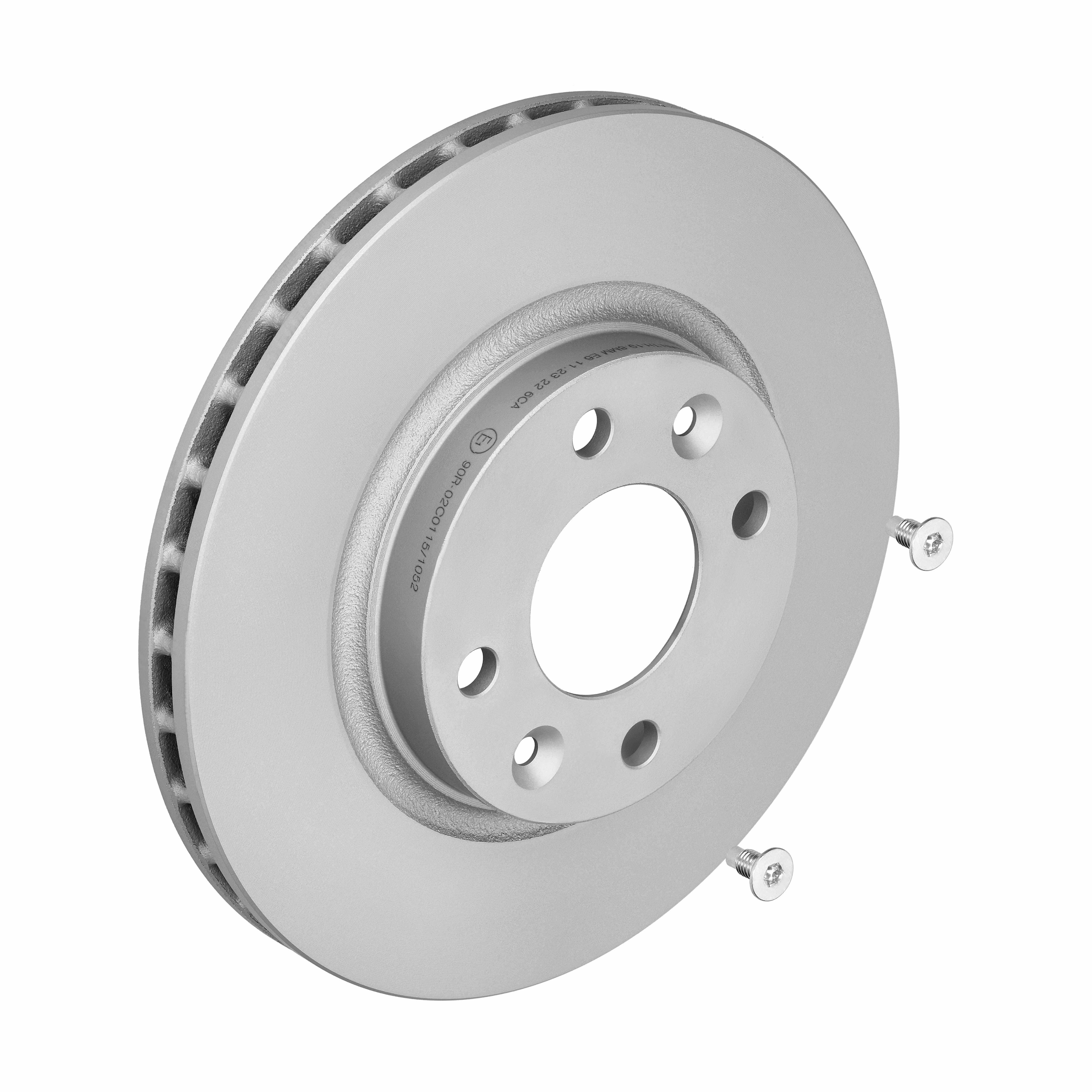 ATE Bremseskive 24012202891 ventileret 258mm 22mm for DACIA RENAULT SMART
