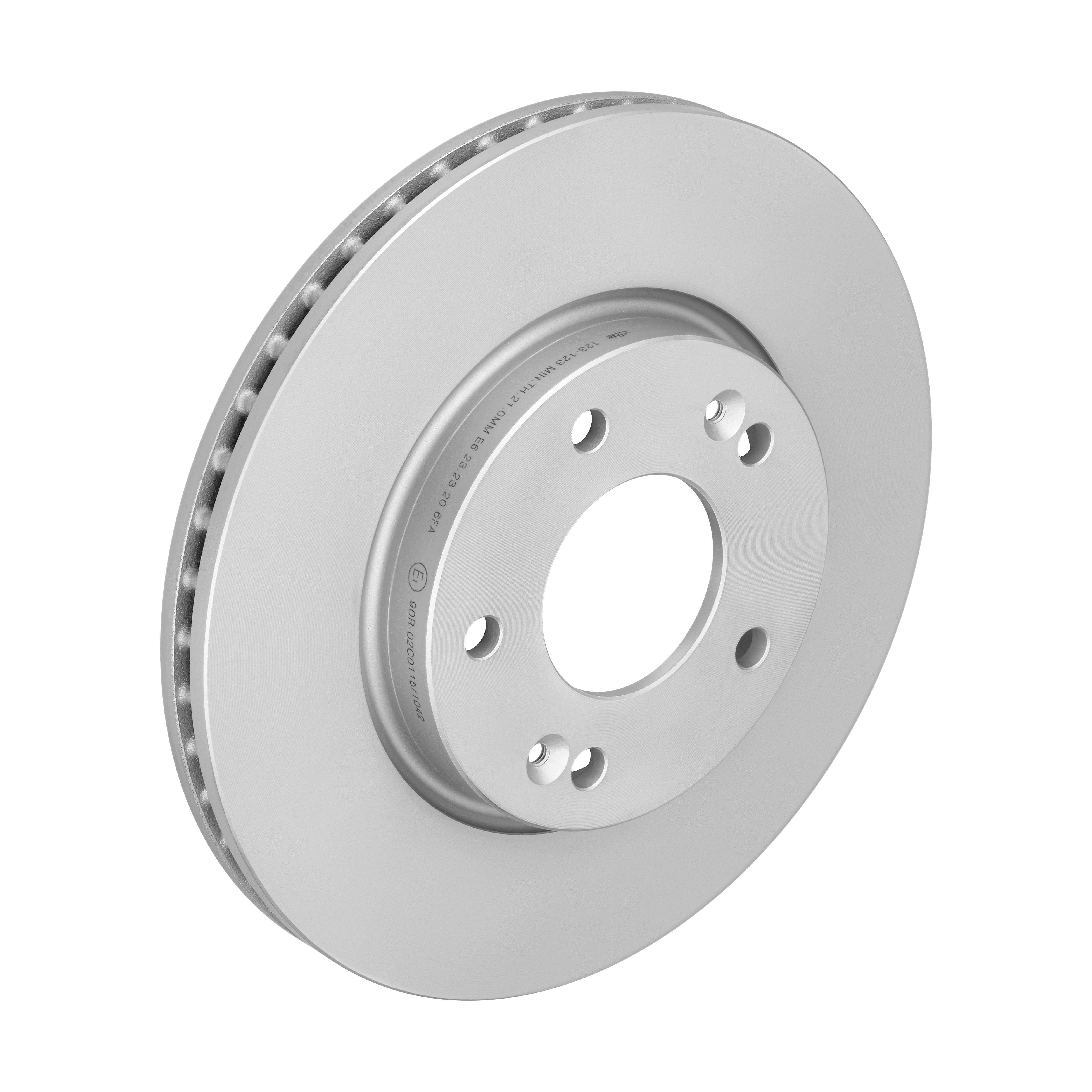 ATE Bremseskive 24012301231 ventileret 280mm 23mm for KIA HYUNDAI