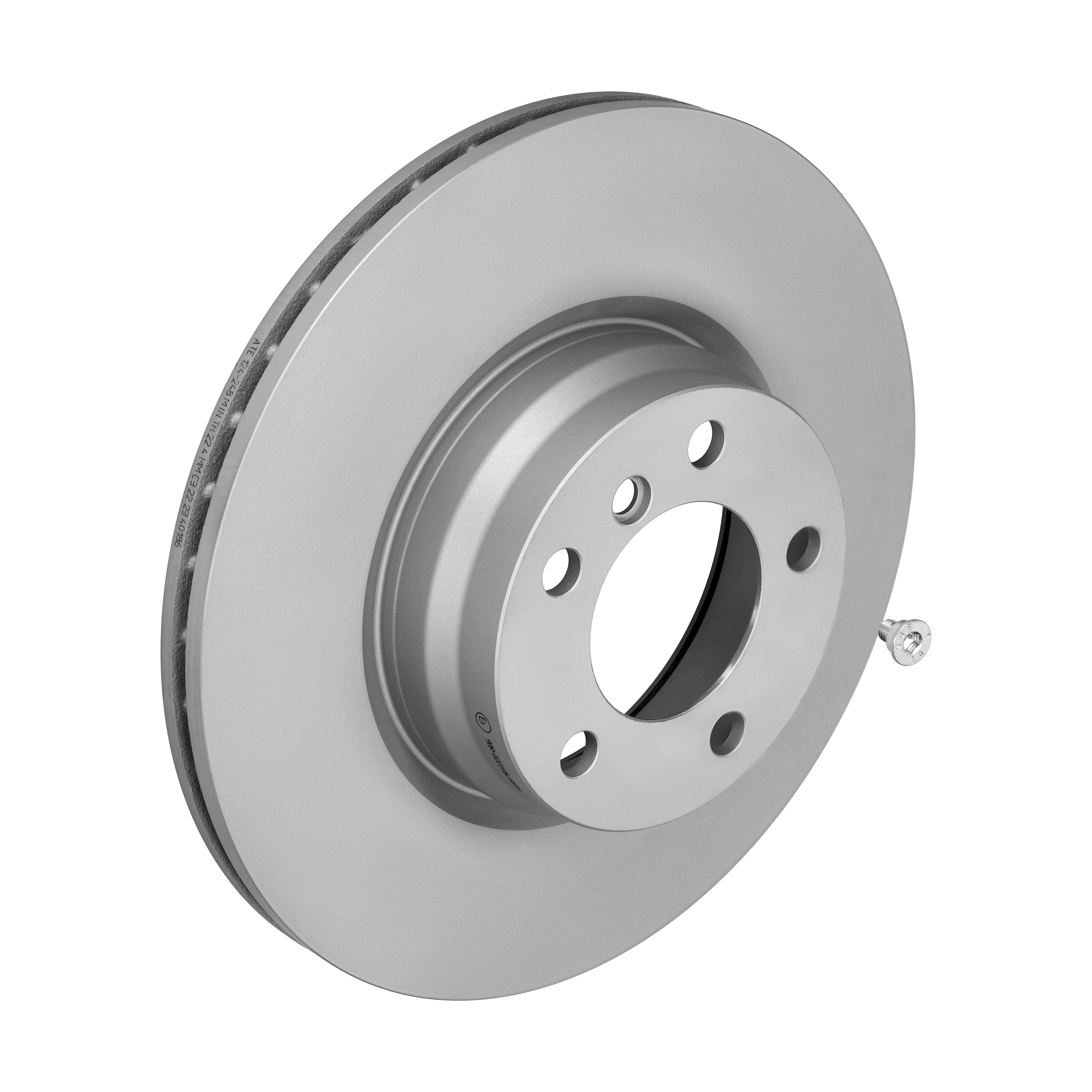 ATE Bremseskive 24012402481 ventileret 330mm 24mm for BMW