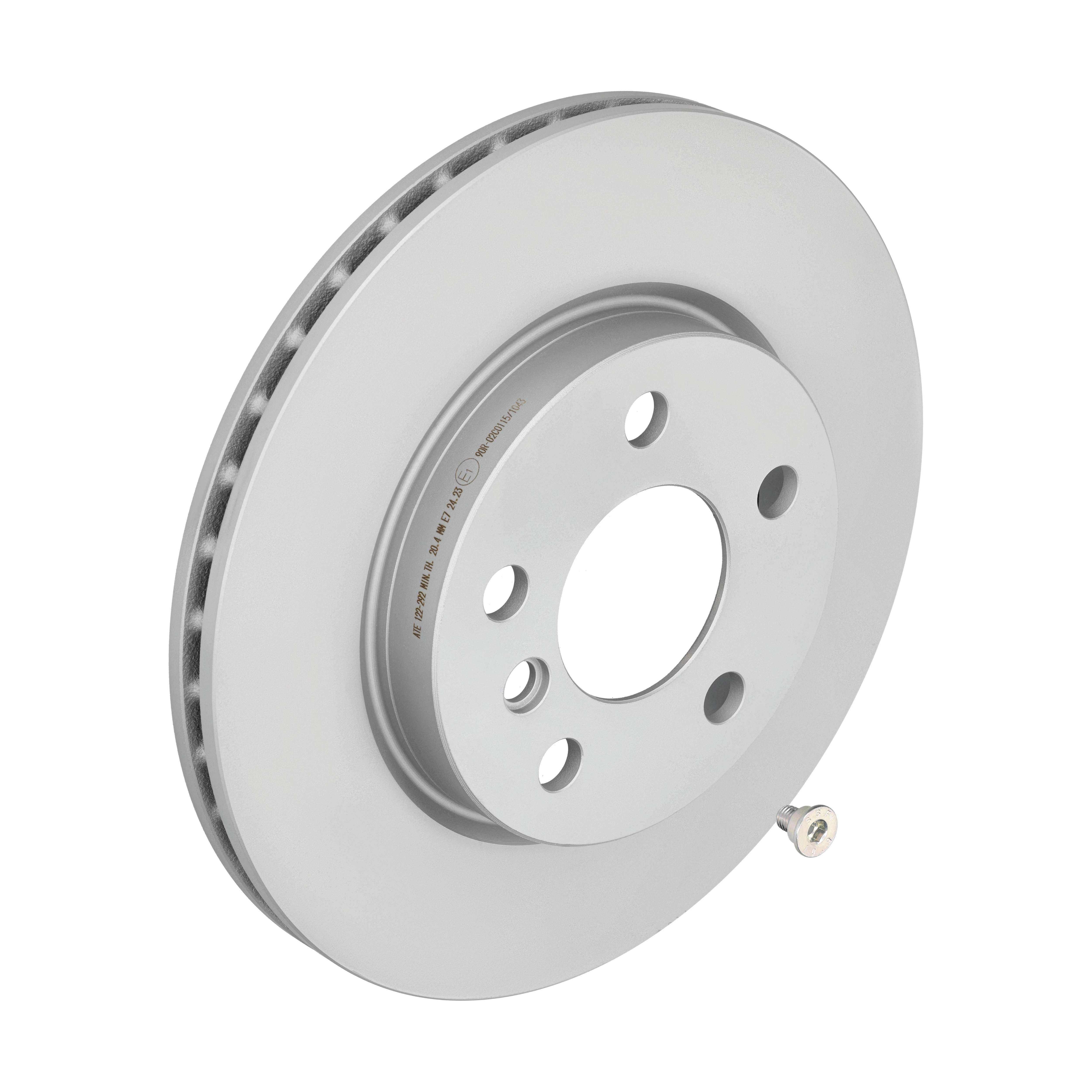 ATE Bremseskive 24012202921 ventileret 280mm 22mm for MINI
