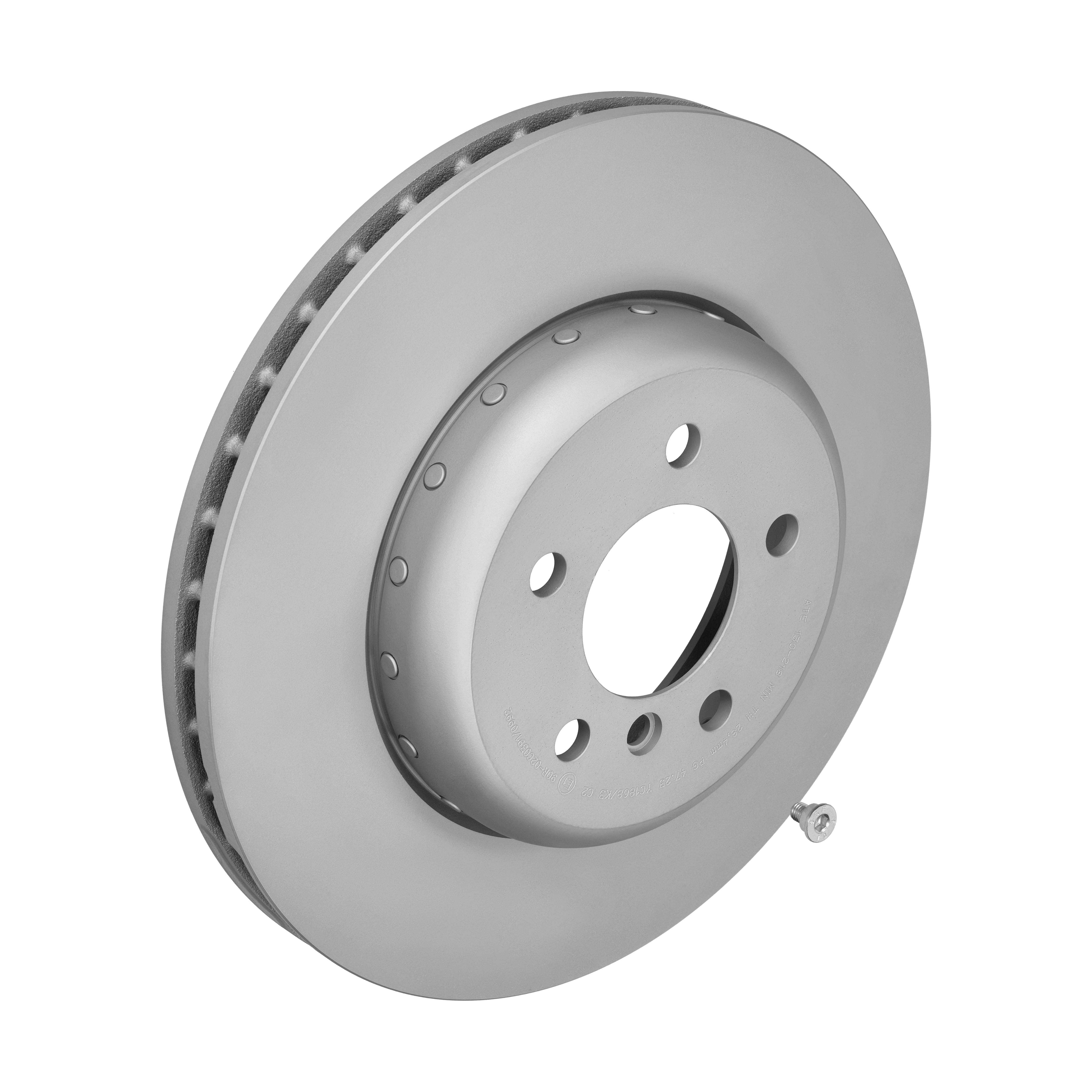 ATE Bremseskive 24013002182 ventileret 348mm 30mm for BMW